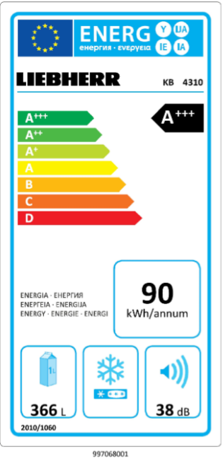 Liebherr | Réfrigérateur BioFresh KB4310 – Image 8