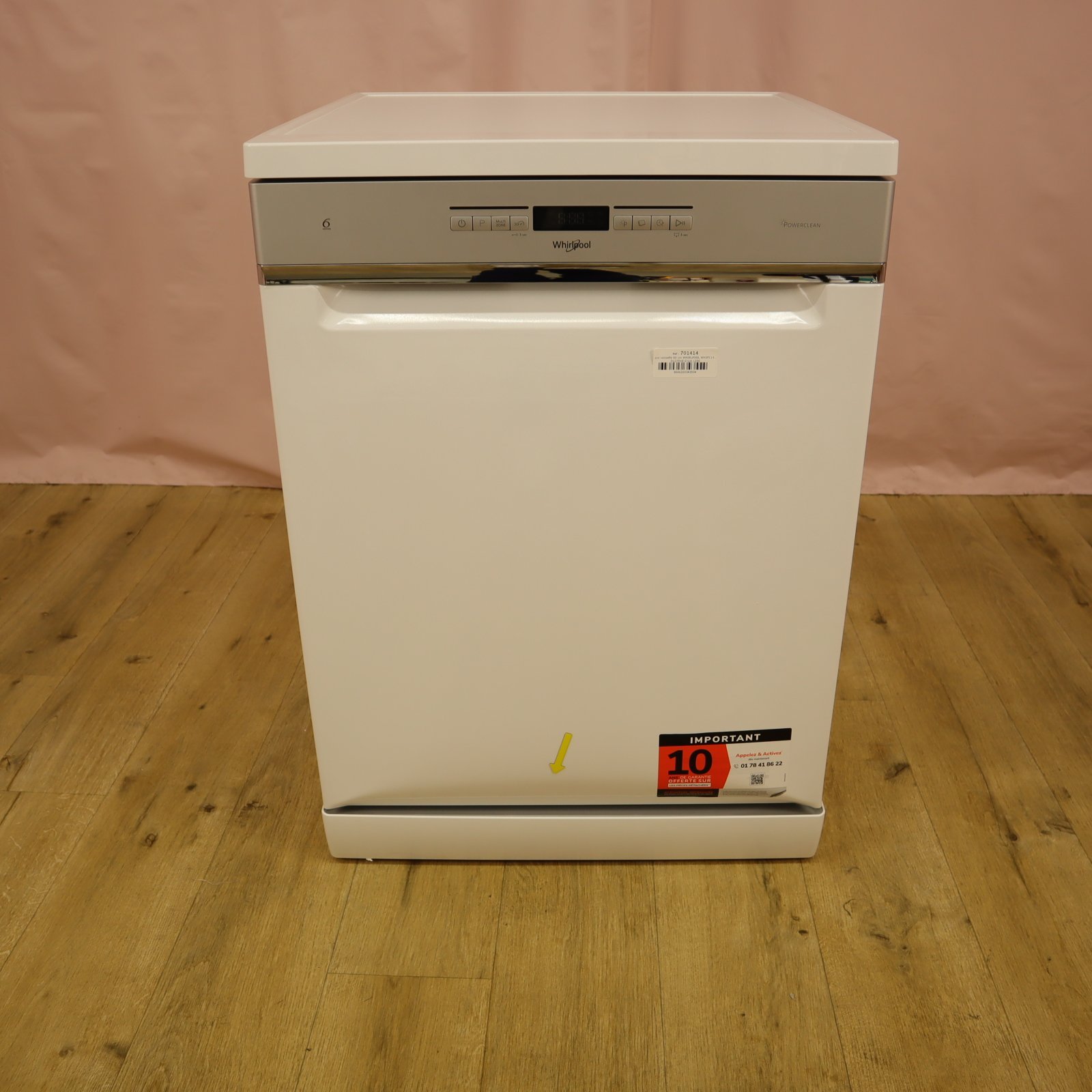 WHIRLPOOL | Lave vaisselle 60 cm - WH3FC14BN71W