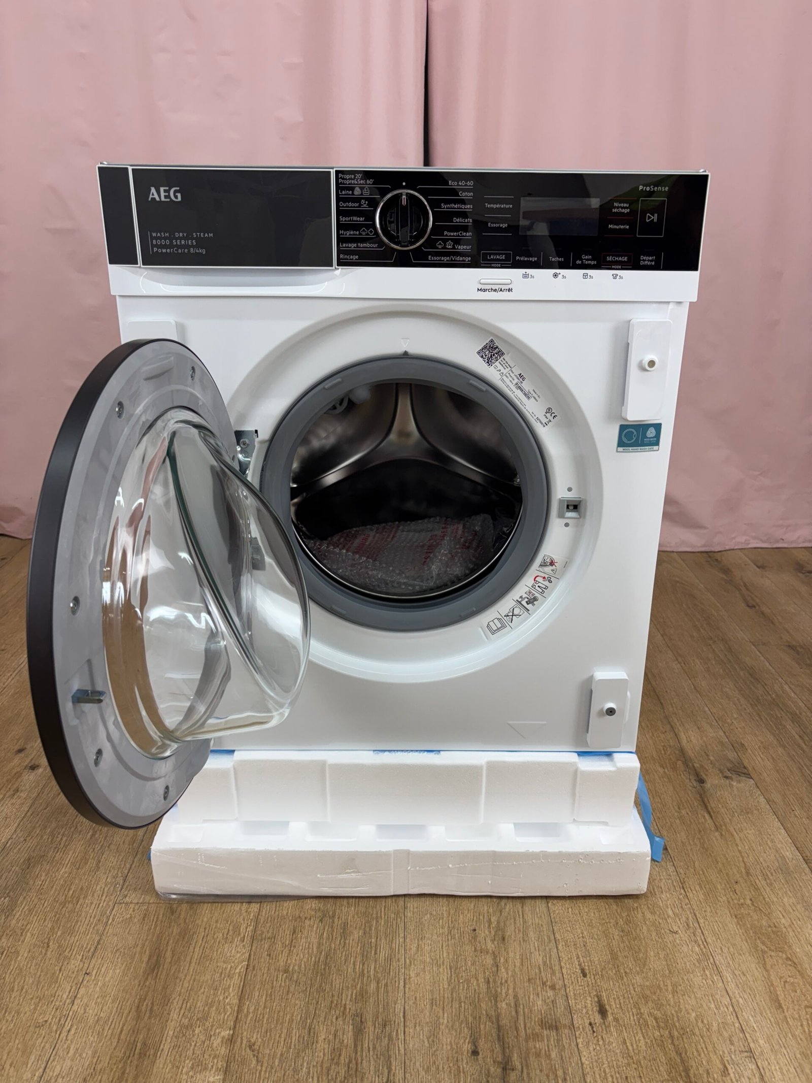 AEG | Lave linge séchant hublot encastrable - LWG88416BI – Image 3