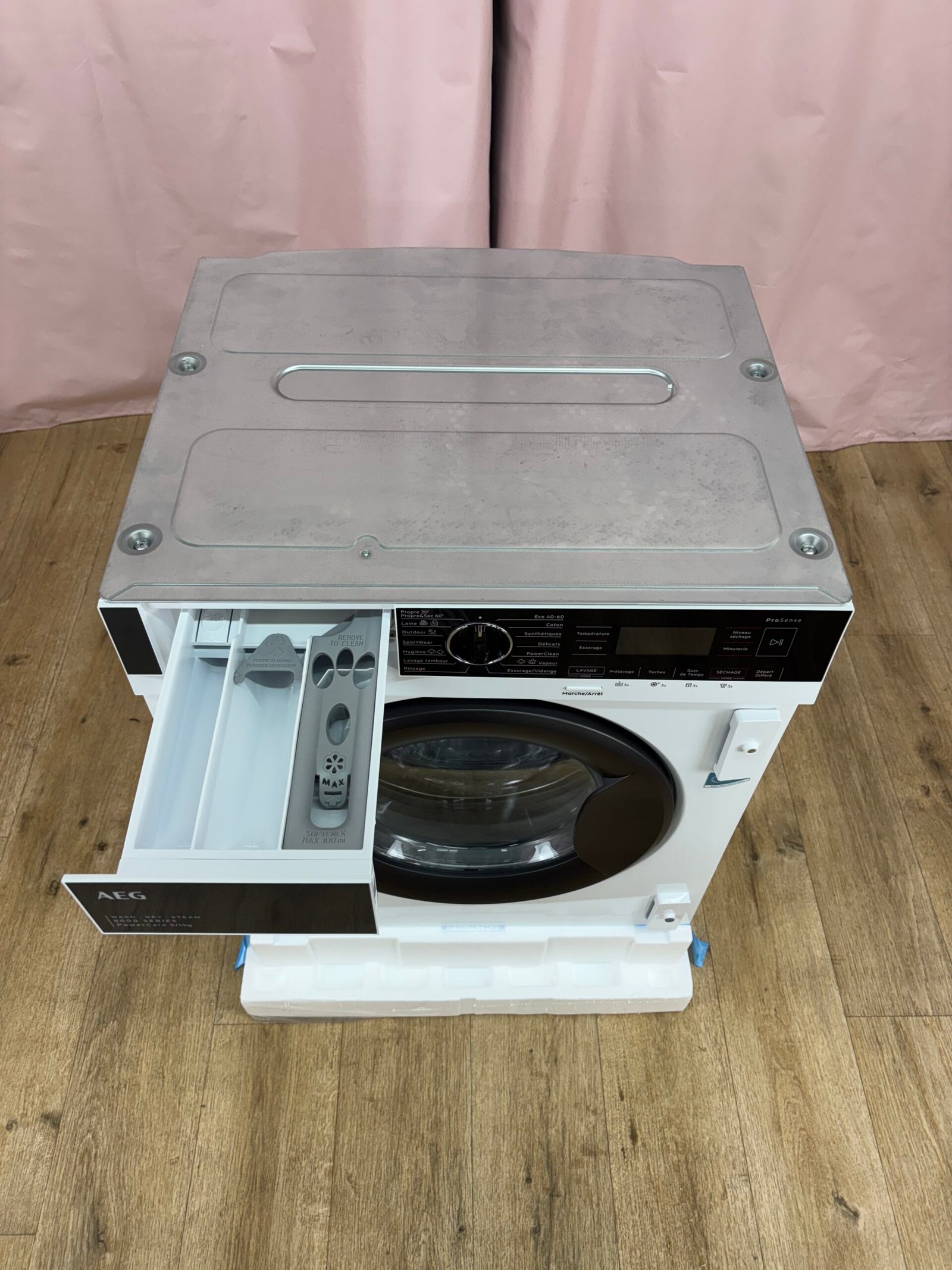 AEG | Lave linge séchant hublot encastrable - LWG88416BI – Image 4