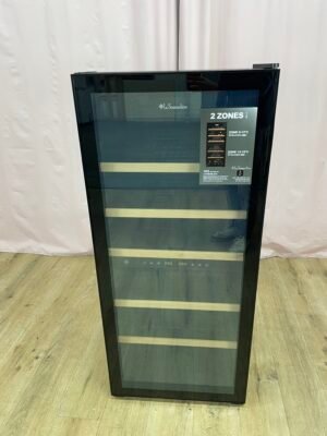 LA SOMMELIERE | Cave à vin double zone LS102DZBLACK (102 bouteilles)