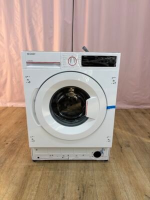 Sharp | ES-NIB714BWNA – Lave-linge intégrable 7 kg