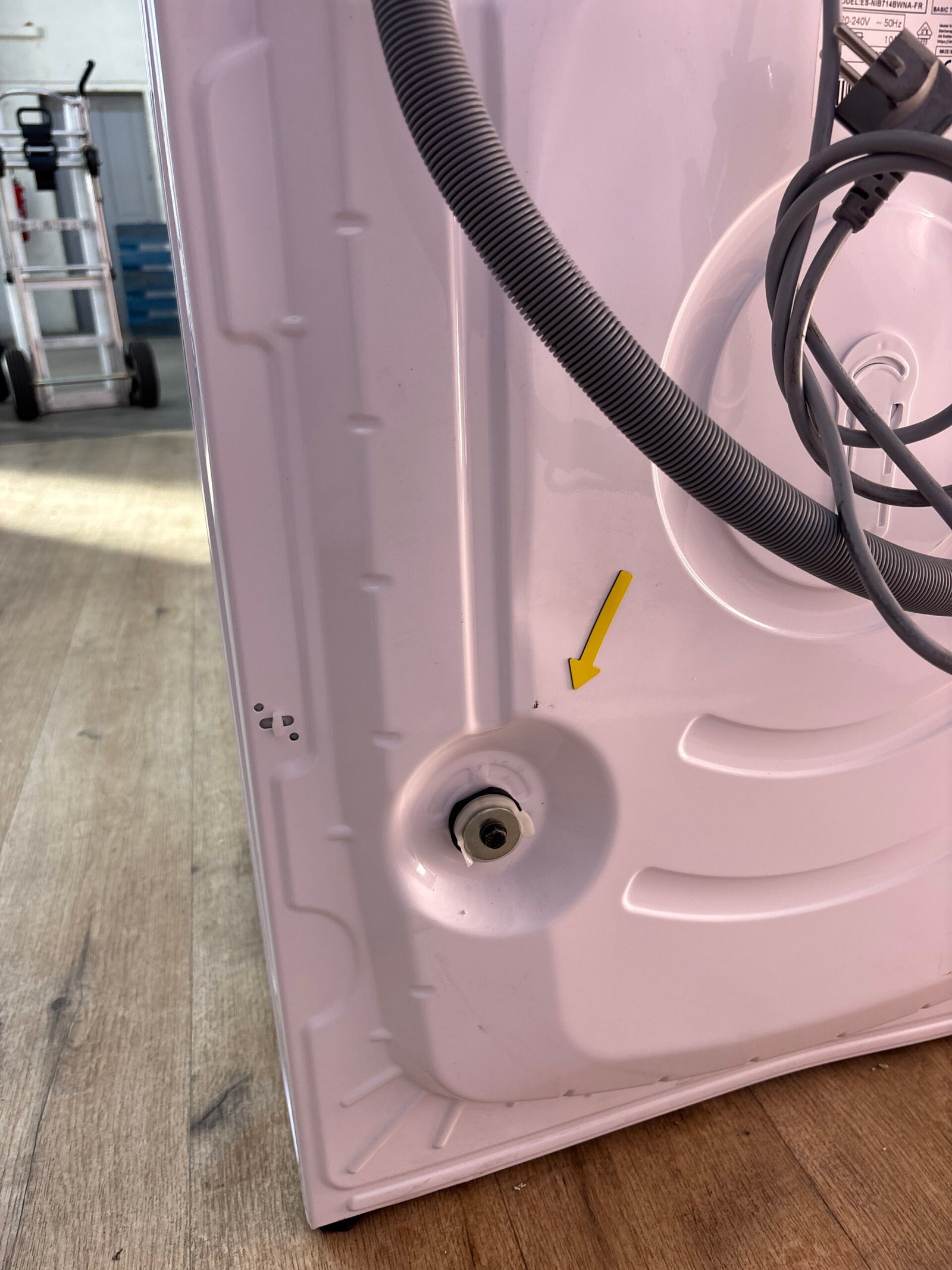 Sharp | ES-NIB714BWNA – Lave-linge intégrable 7 kg – Image 9