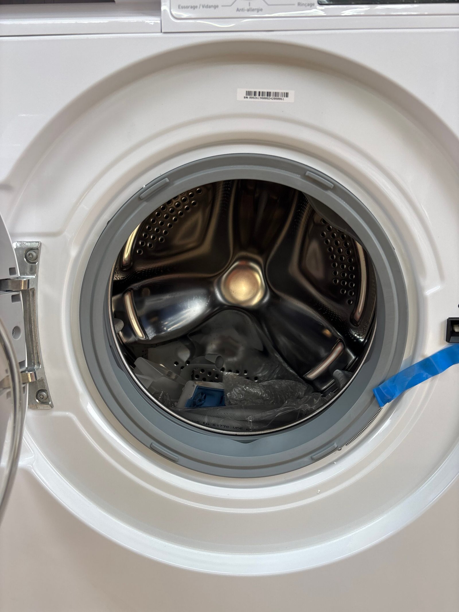 Sharp | ES-NIB714BWNA – Lave-linge intégrable 7 kg – Image 13