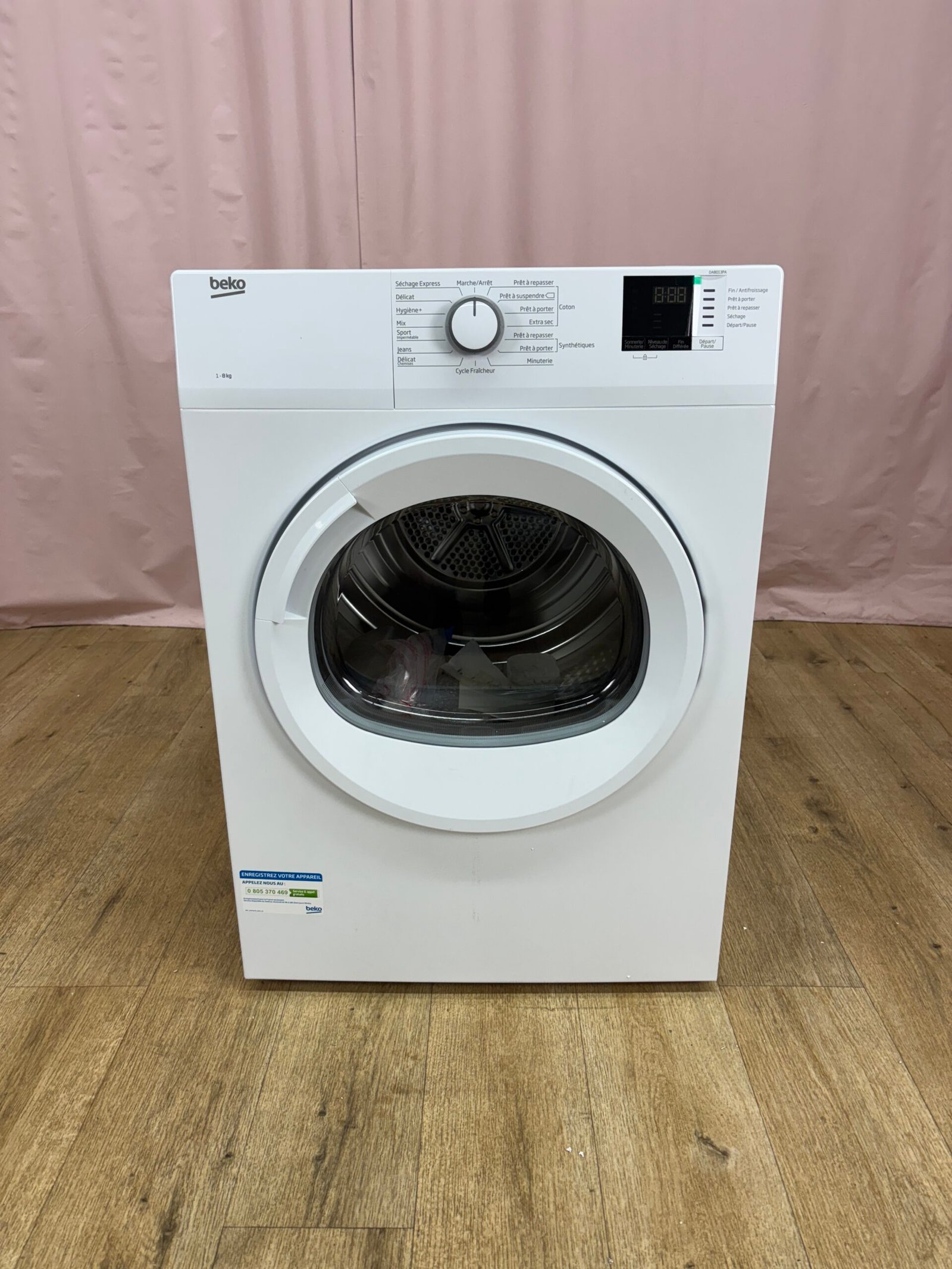 BEKO | Sèche-linge DA8013PA (8 kg) (2)