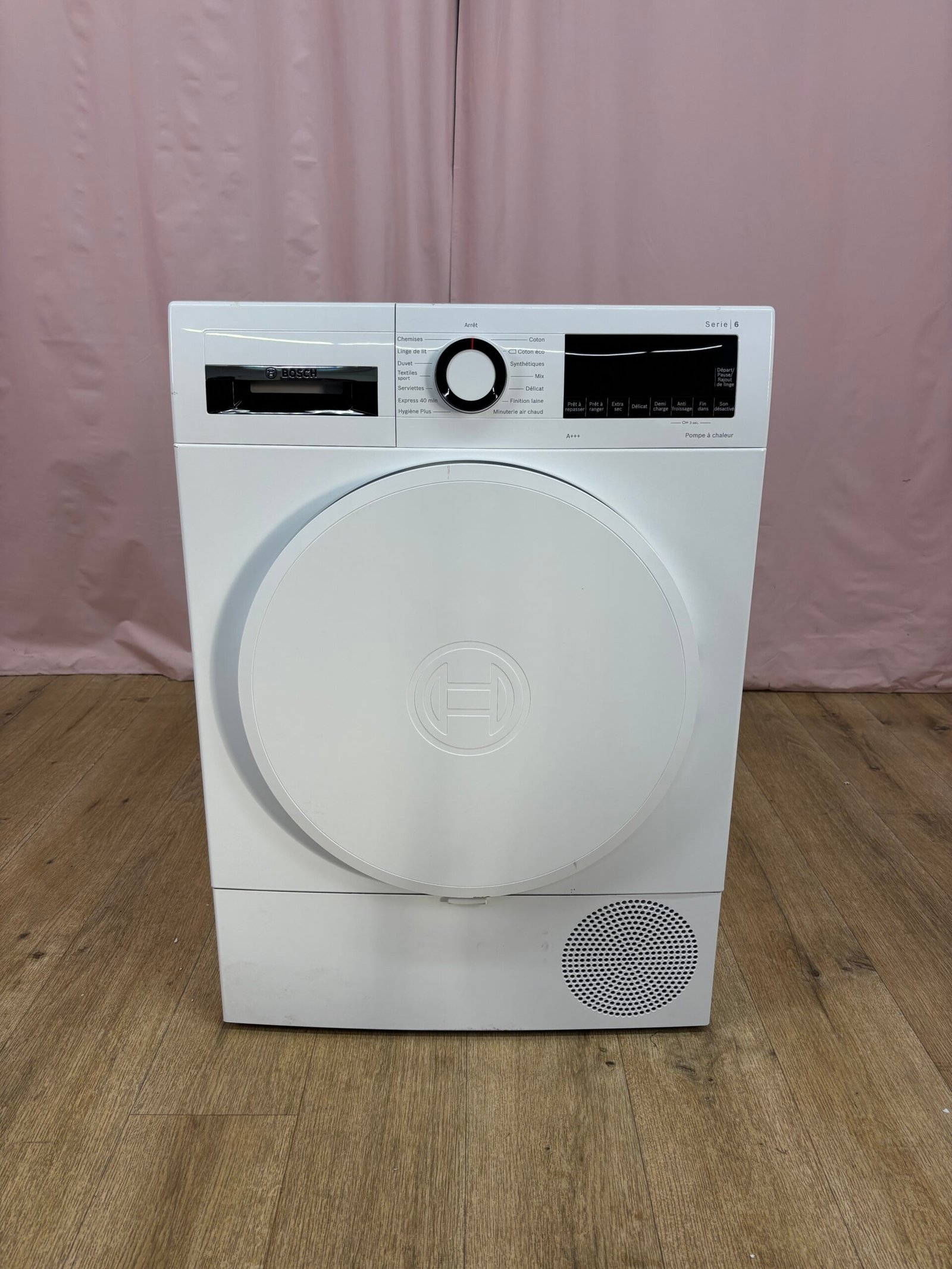 Bosch | WQG233D0FR – Sèche-linge pompe à chaleur 8 kg