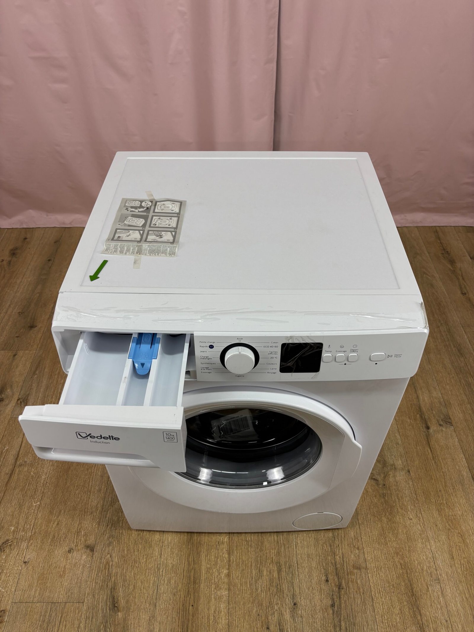 Vedette LFV204QW – Lave-linge frontal 10 kg – Image 8