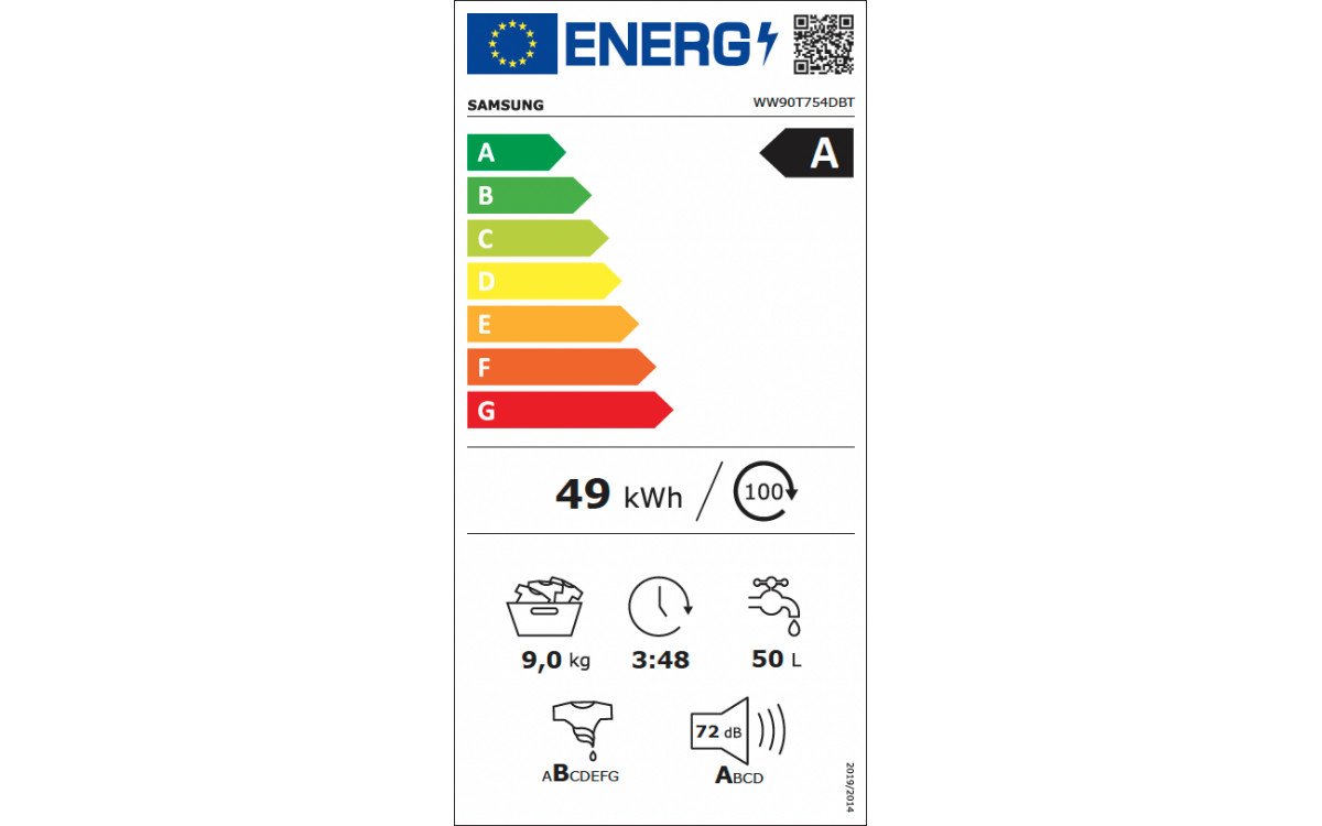 Samsung | WW90T754DBT – Lave-linge frontal 9 kg – Image 9