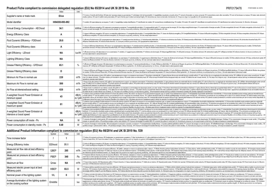 ELICA | Plaque induction aspirante NIKOLATESLA FIT XL BL/A/83 83 cm photo 6