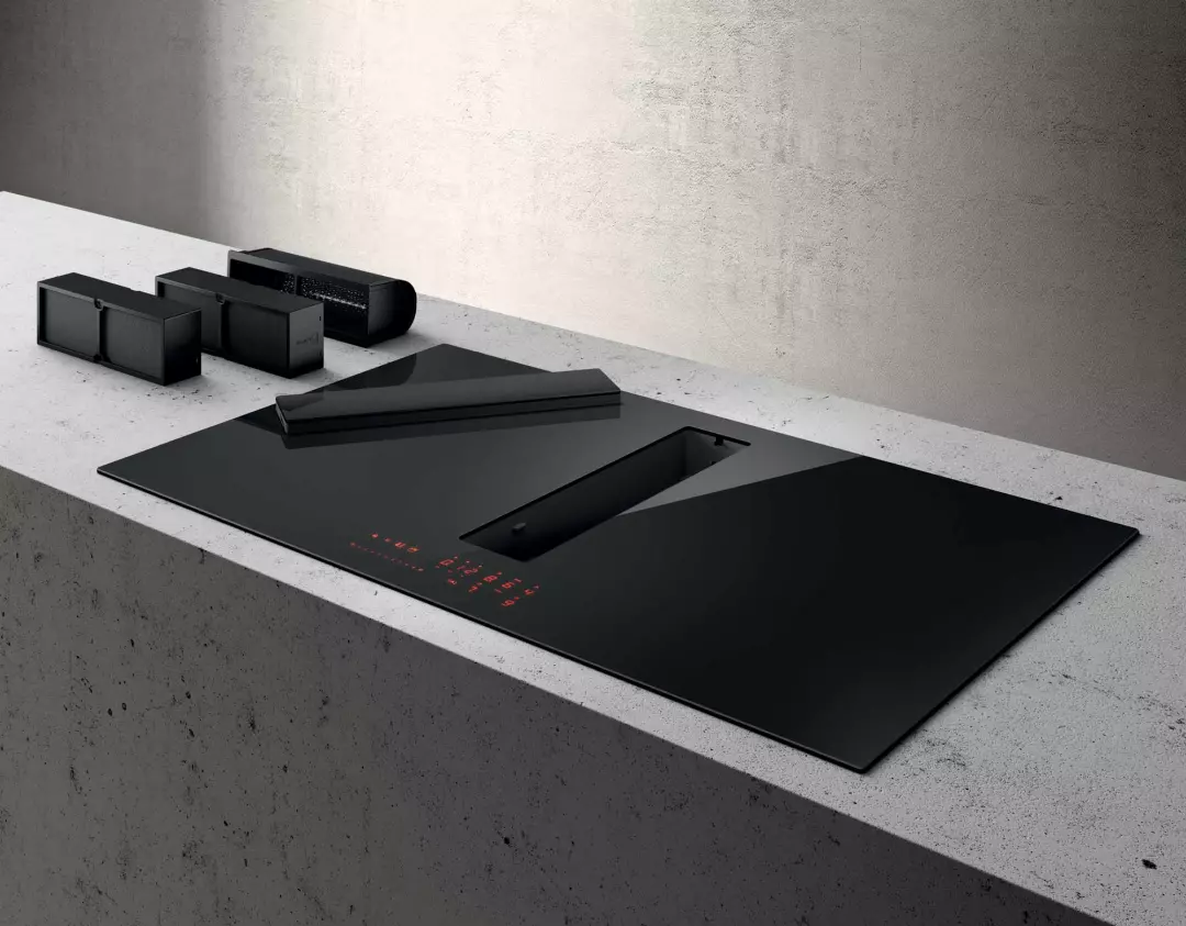 ELICA | Plaque induction aspirante NIKOLATESLA FIT XL BL/A/83 83 cm photo 2