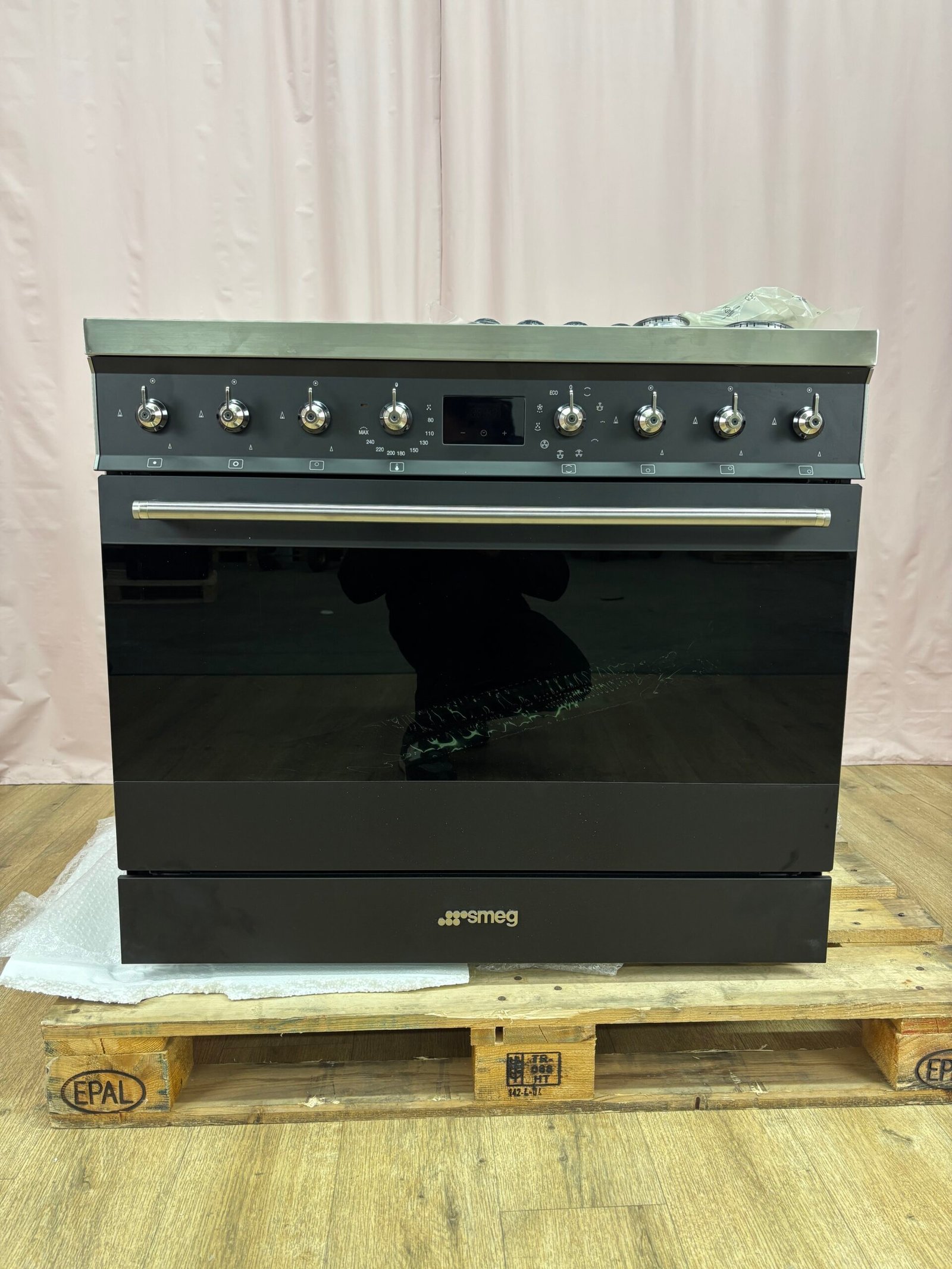 SMEG | Piano de cuisson gaz 90 cm C95GMCMB2
