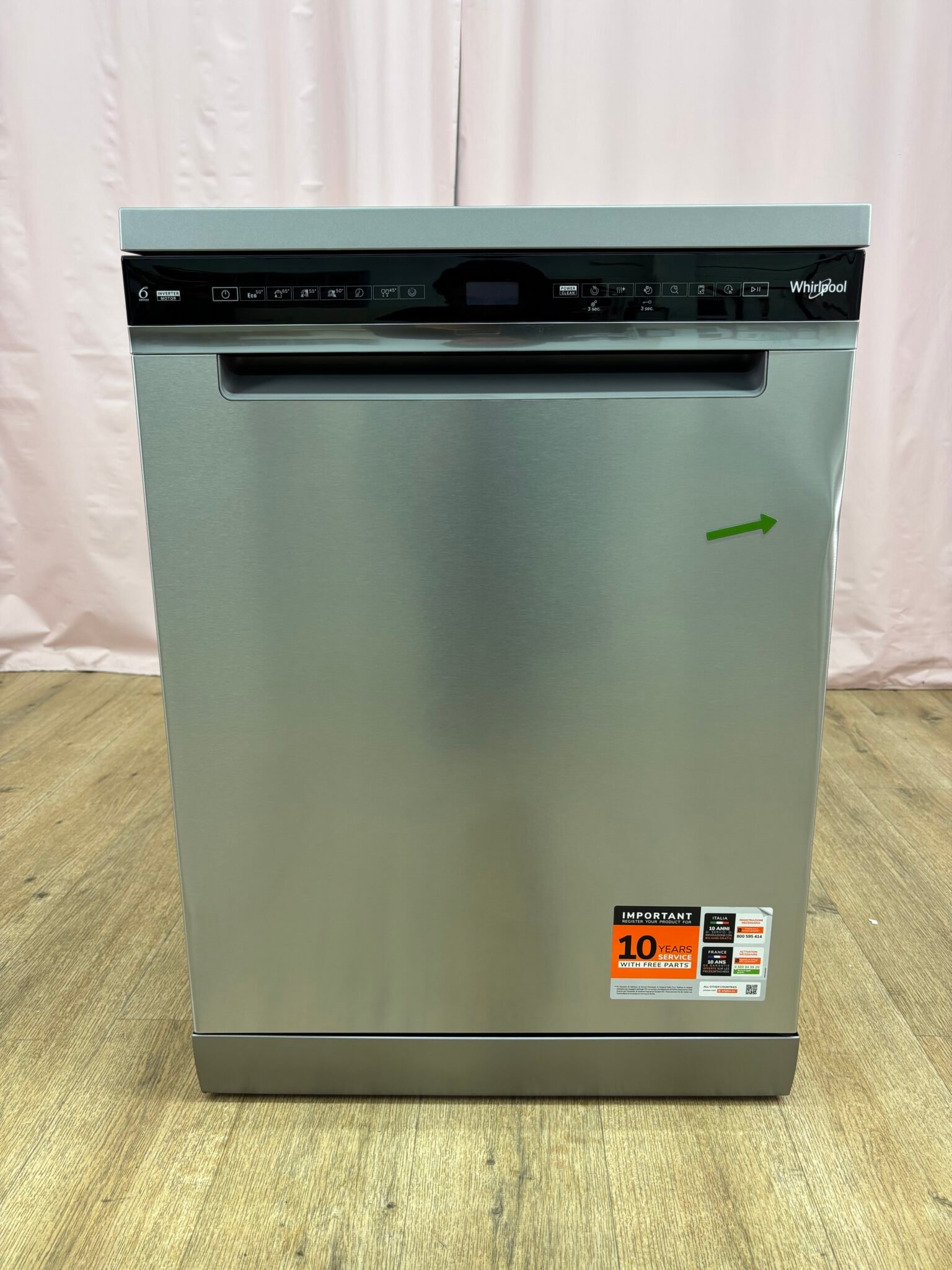 WHIRLPOOL Lavevaisselle 60 cm 15 couverts W7FHS51X MaxiSpace Ta — free download