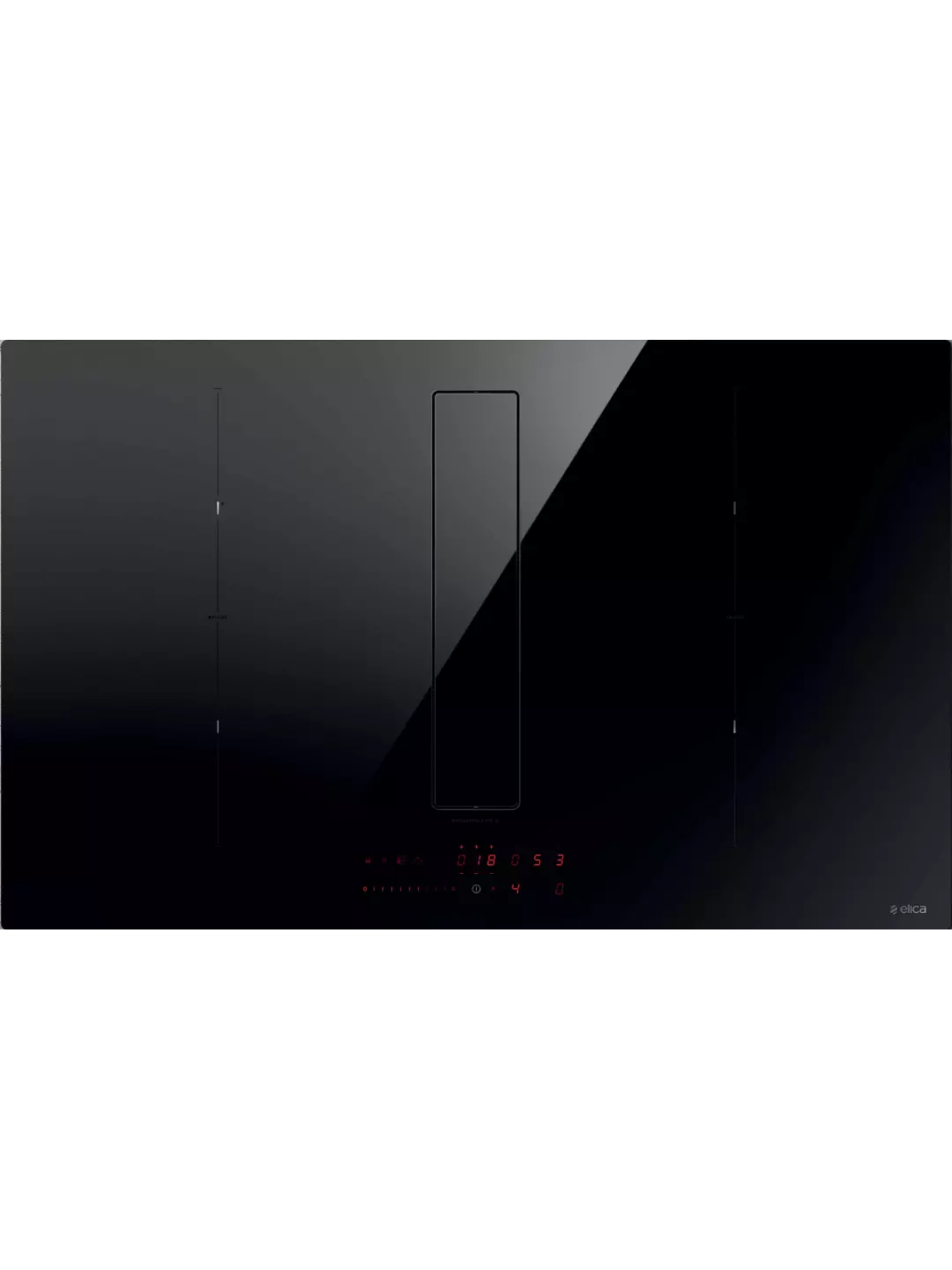 ELICA | Plaque induction aspirante NIKOLATESLA FIT XL BL/A/83 83 cm photo de couverture complète