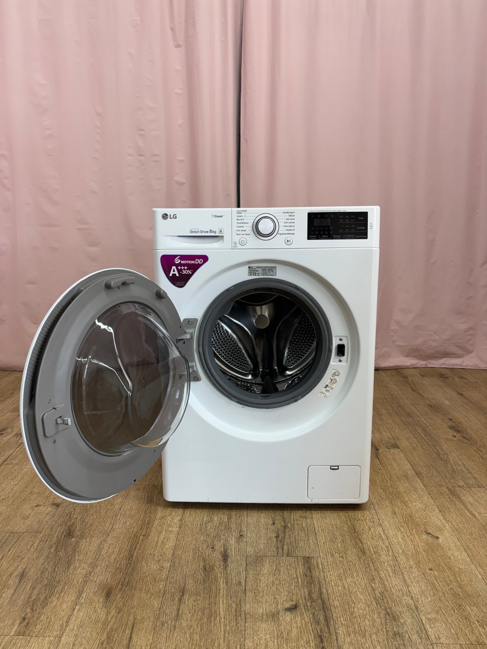 LG | Lave linge hublot (8 kg) F84J60WHS – Image 2