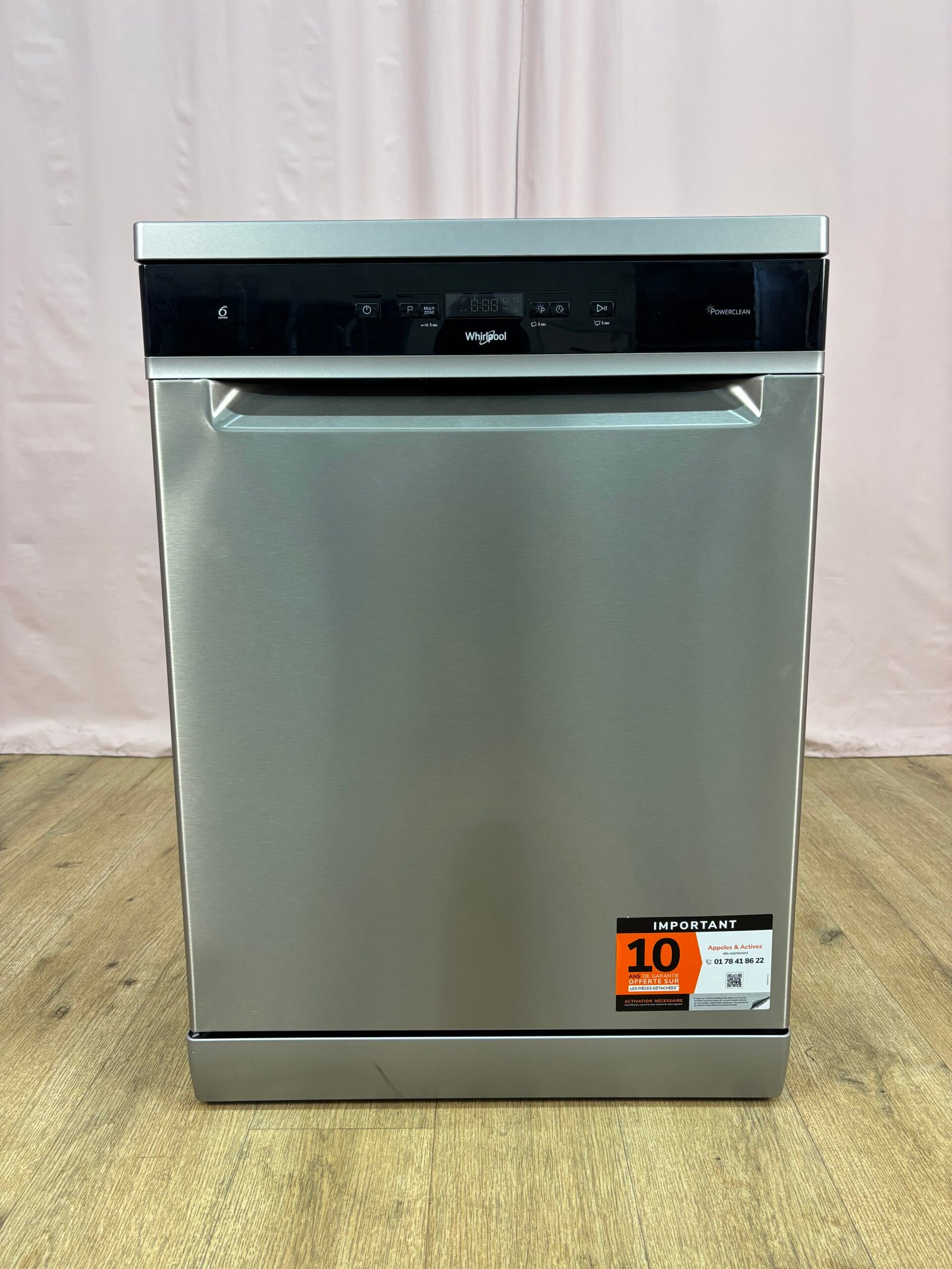WHIRLPOOL | Lave-vaisselle pose libre 14 couverts WH3FC14BN70X (2)