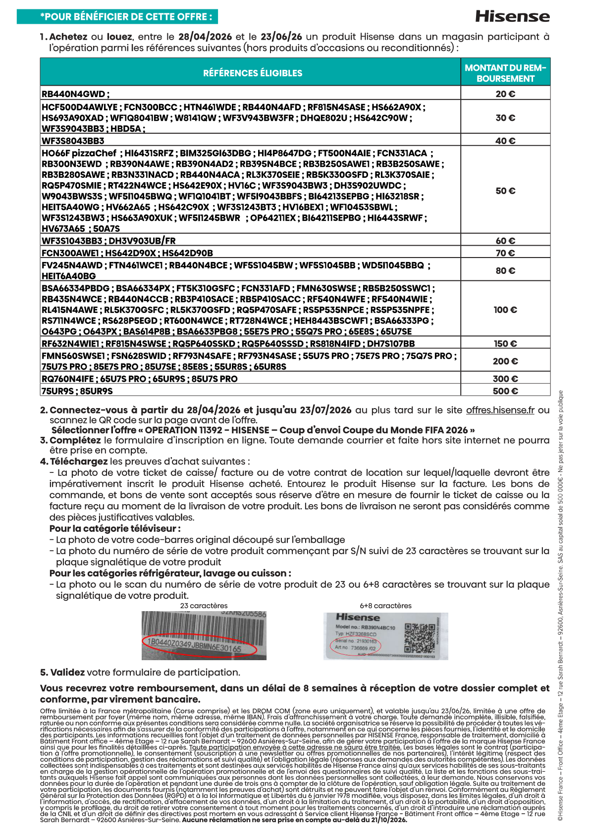 HISENSE RQ5P470SAFE visuel 3