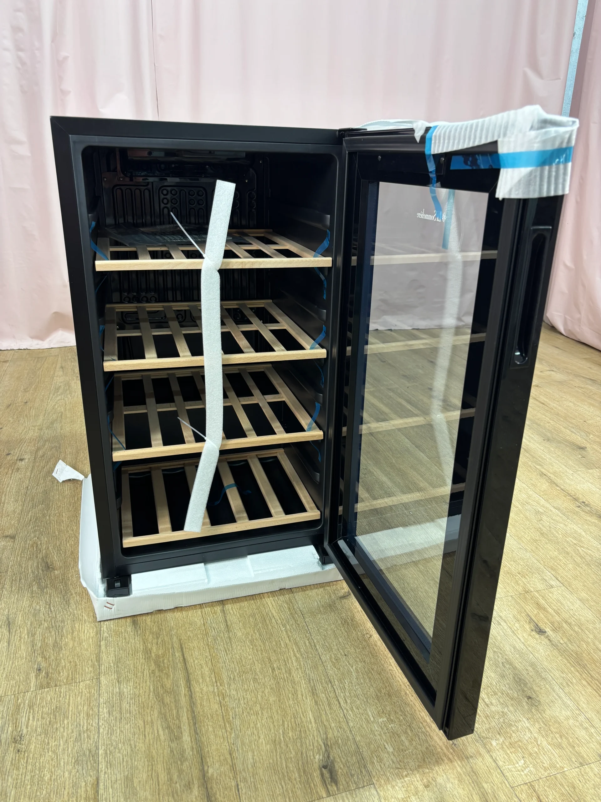 LA SOMMELIERE | Cave à vin 52 bouteilles LS52BLACK – Image 2