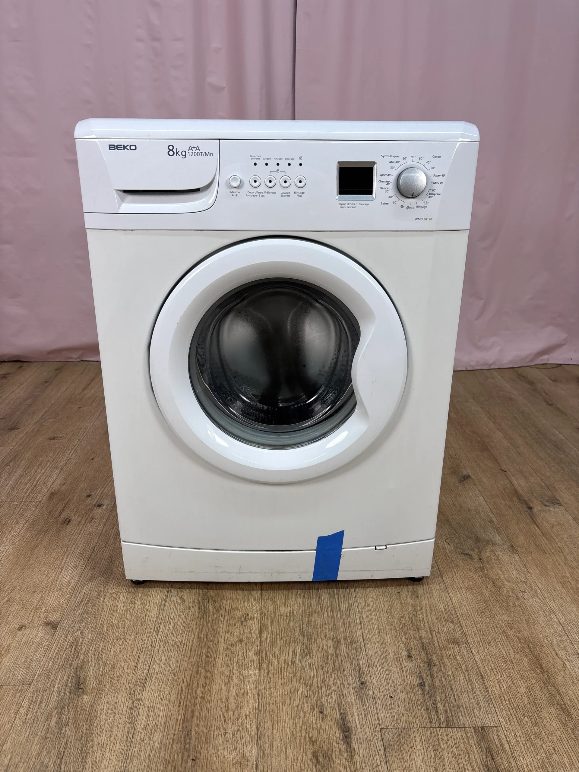 BEKO | linge hublot (8 kg) WMD68120
