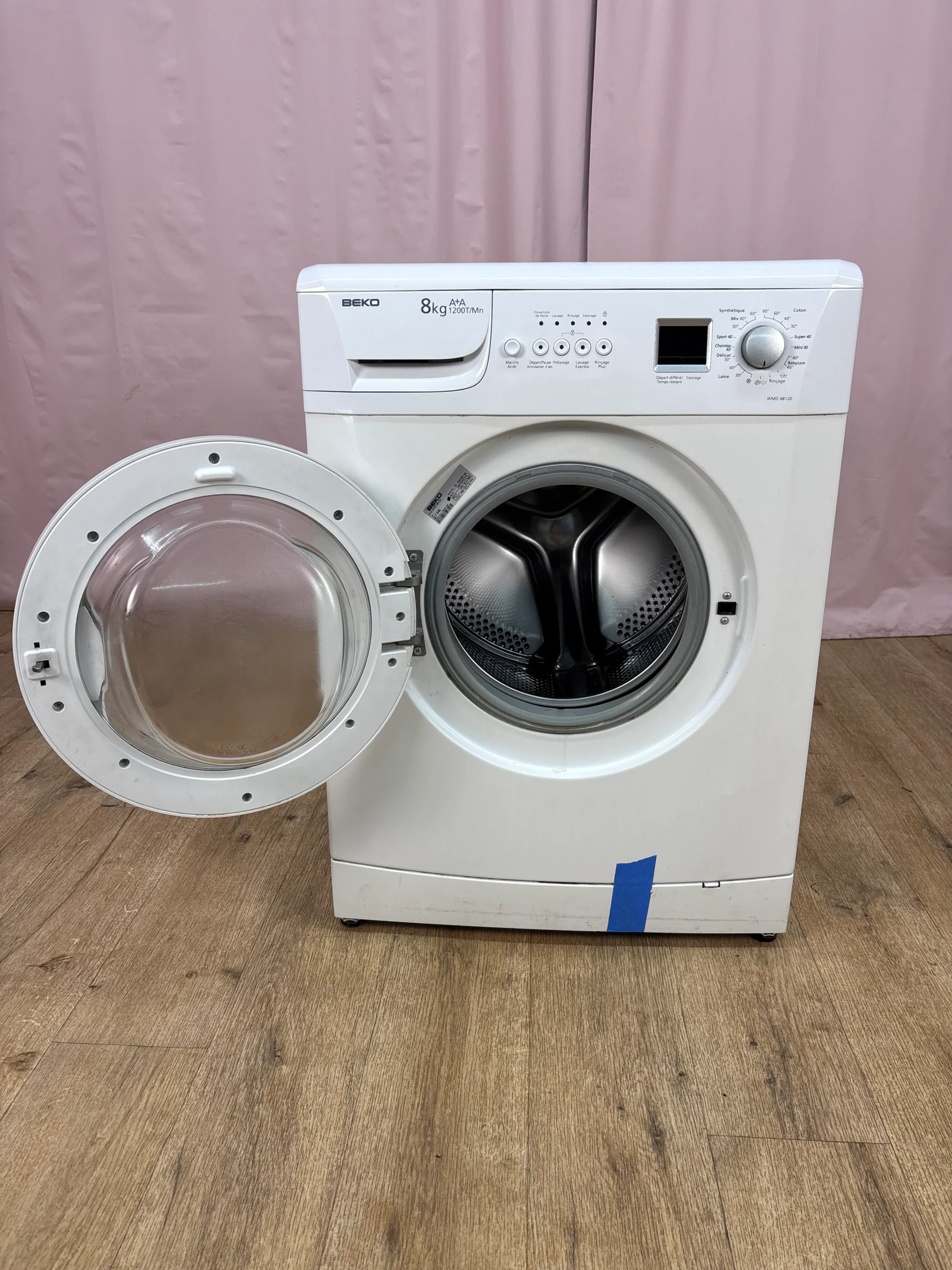 BEKO | linge hublot (8 kg) WMD68120 – Image 2