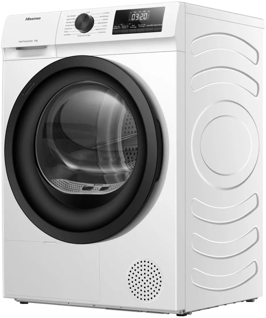 HISENSE| Sèche-linge 8 kg DHQE802U – Image 4