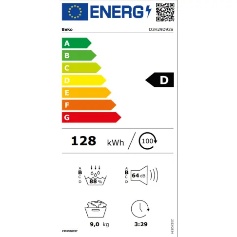 BEKO D3H29D93S visuel