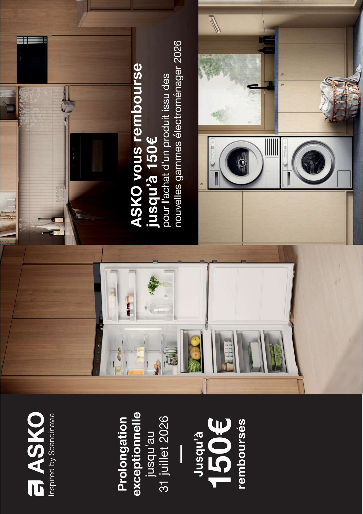 ASKO W1084BW offre de remboursement offre de remboursement constructeur
