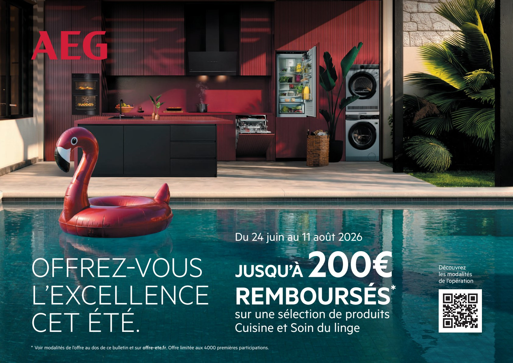 AEG LFR8310LV offre de remboursement 70 € remboursés