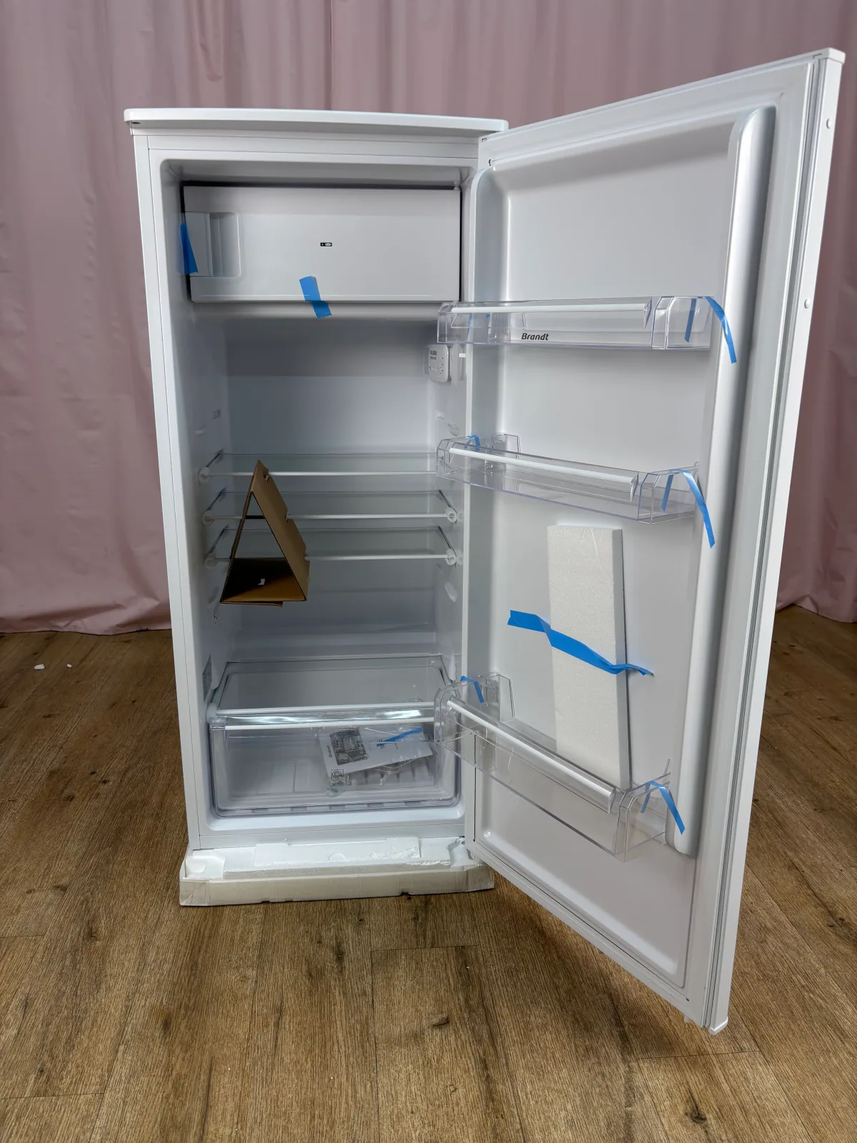 BRANDT | Réfrigérateur combiné 190 L BFS2254EW – Image 2