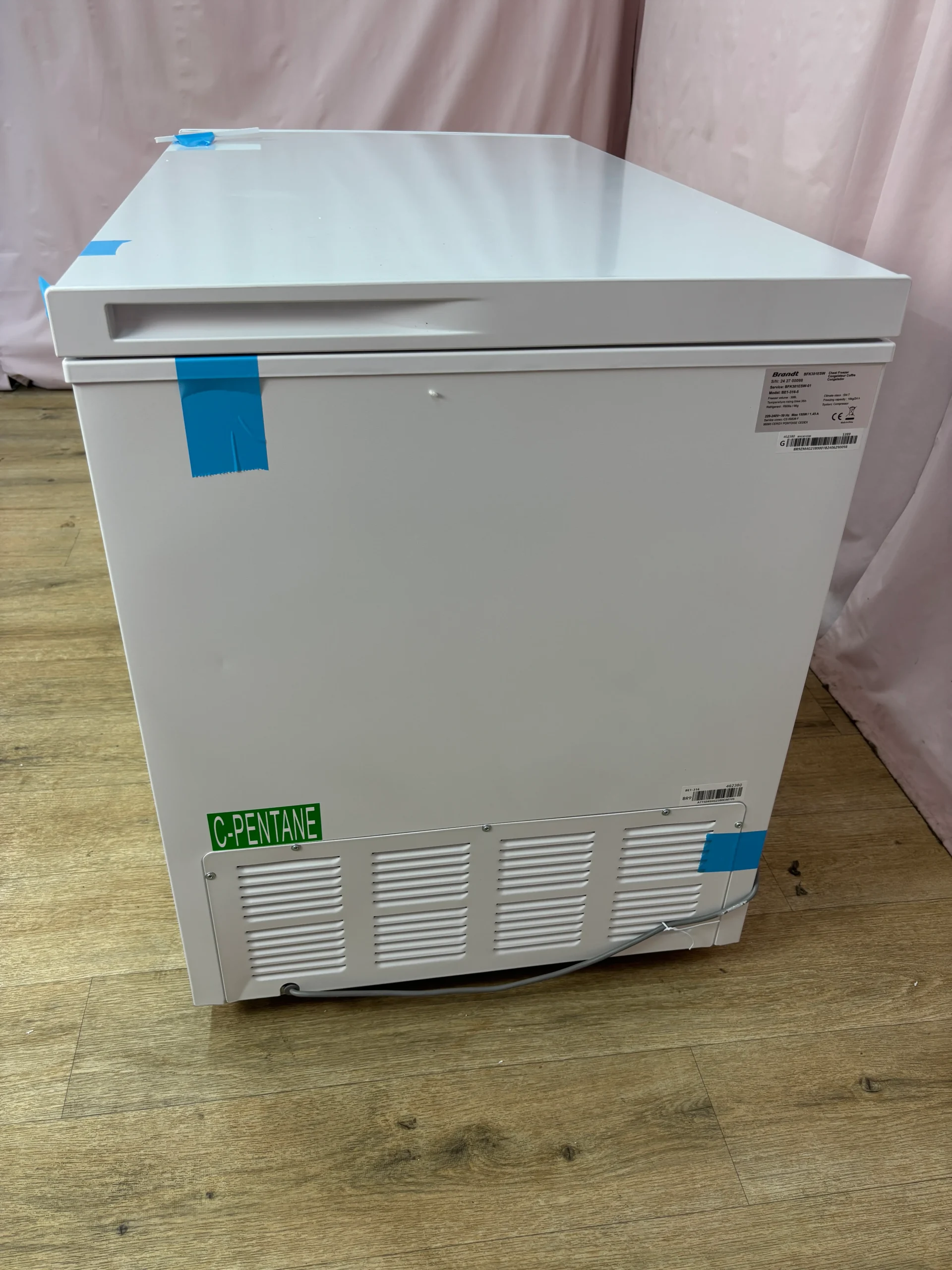 BRANDT | Congélateur coffre 301 L BFK301ESW – Image 5