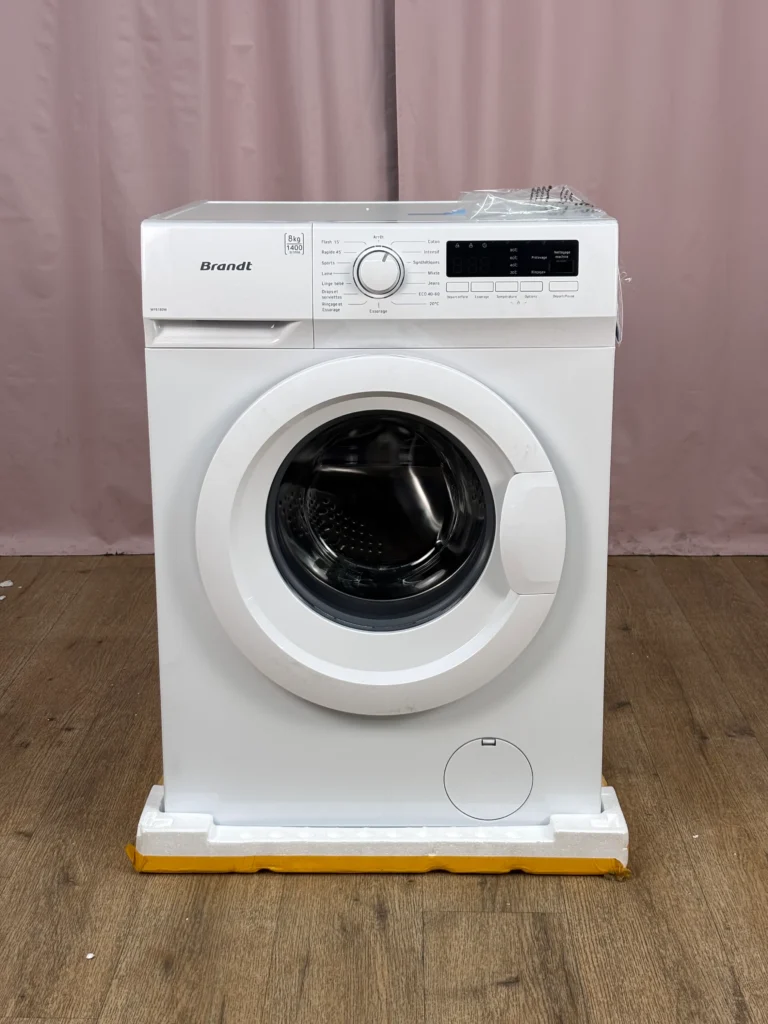 BRANDT | Lave linge hublot 8 kg WFB180W