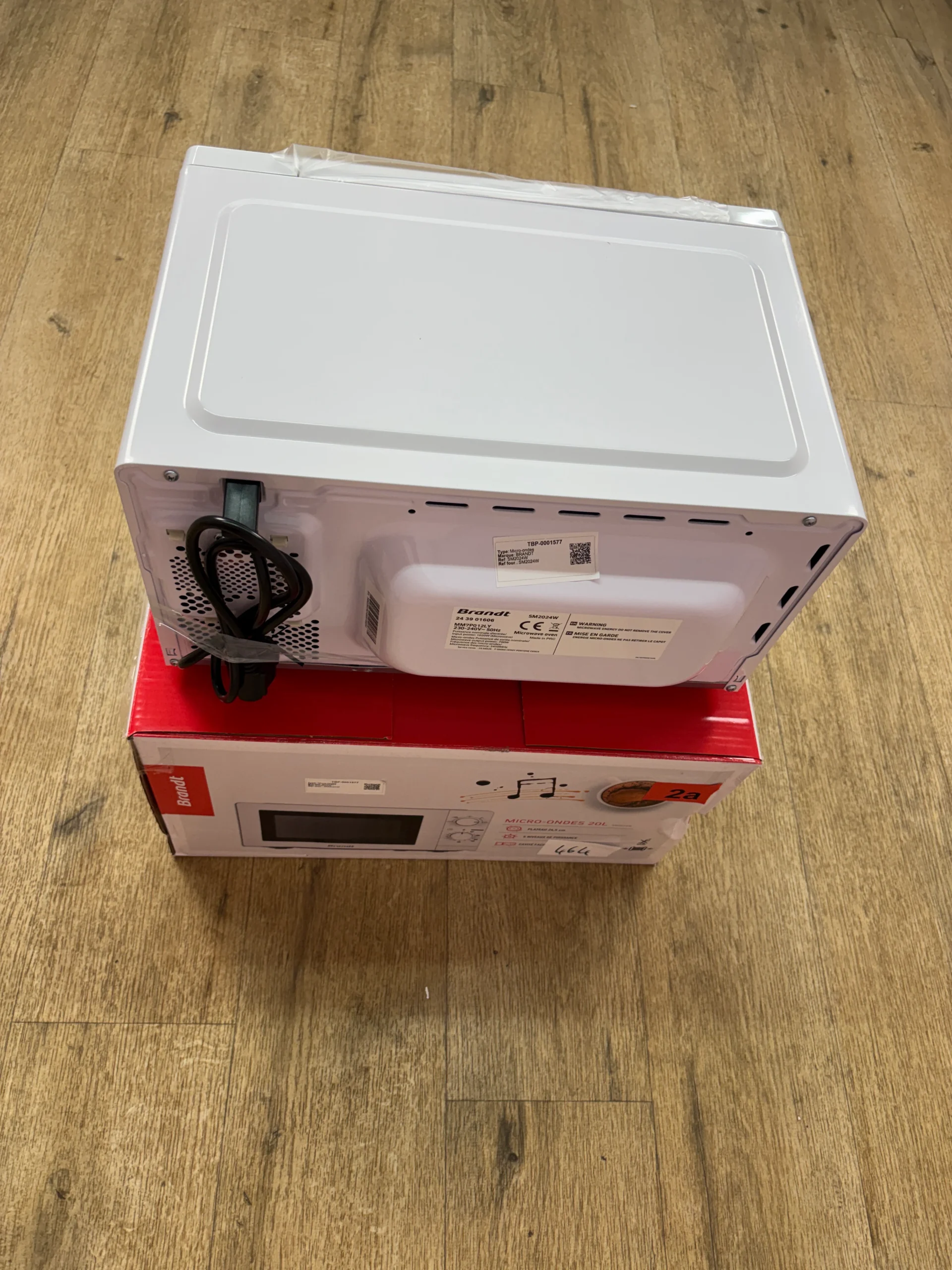 BRANDT | Micro-ondes 20 L SM2024W – Image 3