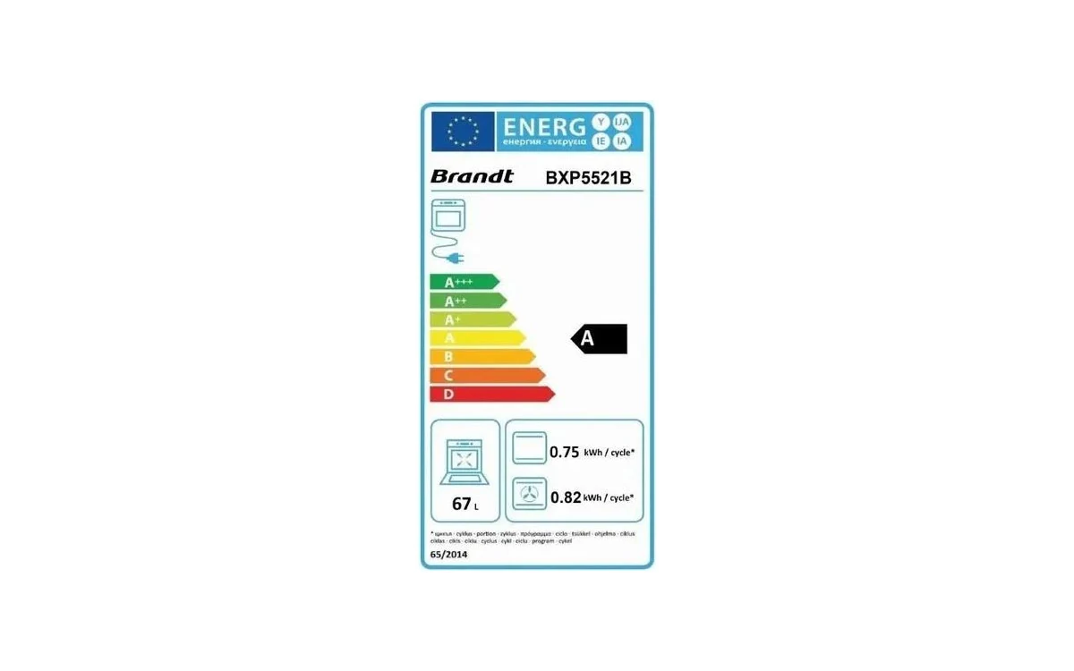 BRANDT | Four encastrable 73 L BKPH551B – Image 6