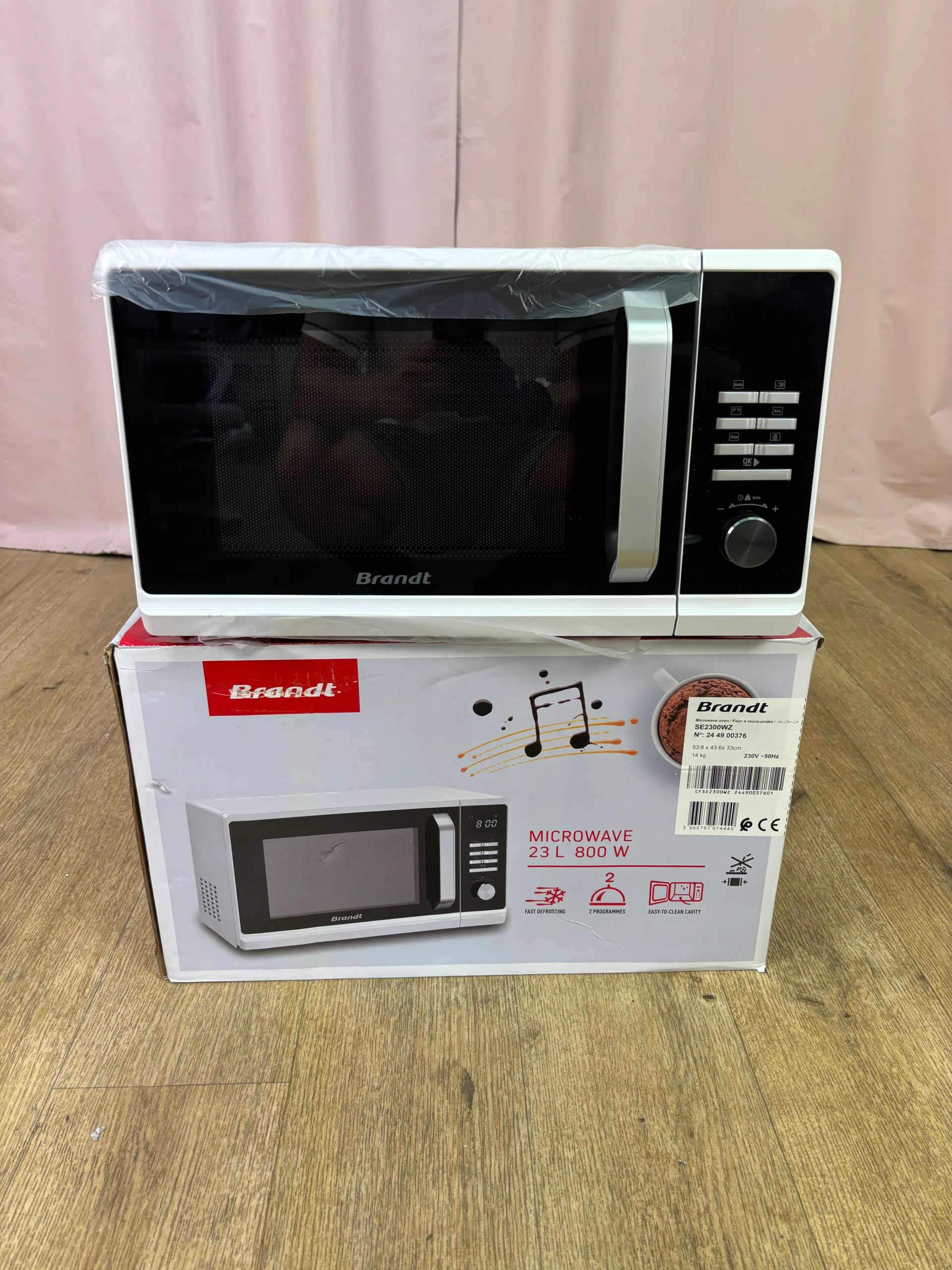 BRANDT | Micro-ondes 23 L SE2300WZ (2)