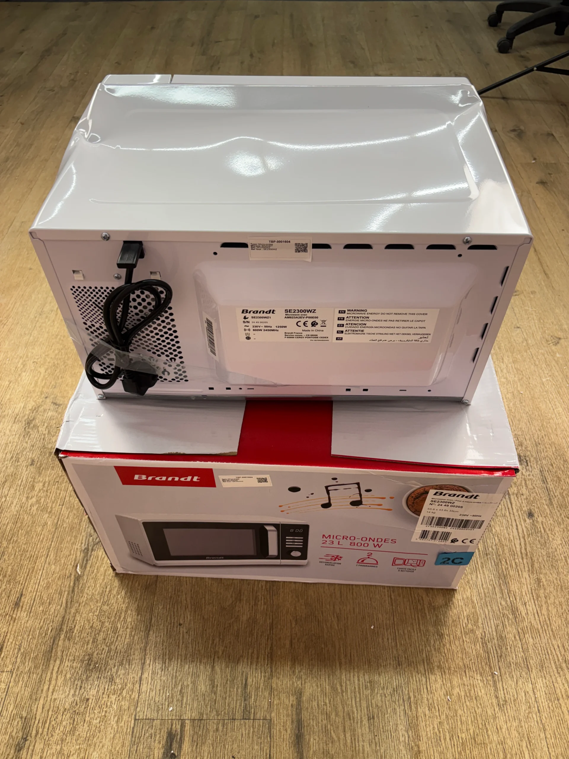 BRANDT | Micro-ondes 23 L SE2300WZ – Image 4
