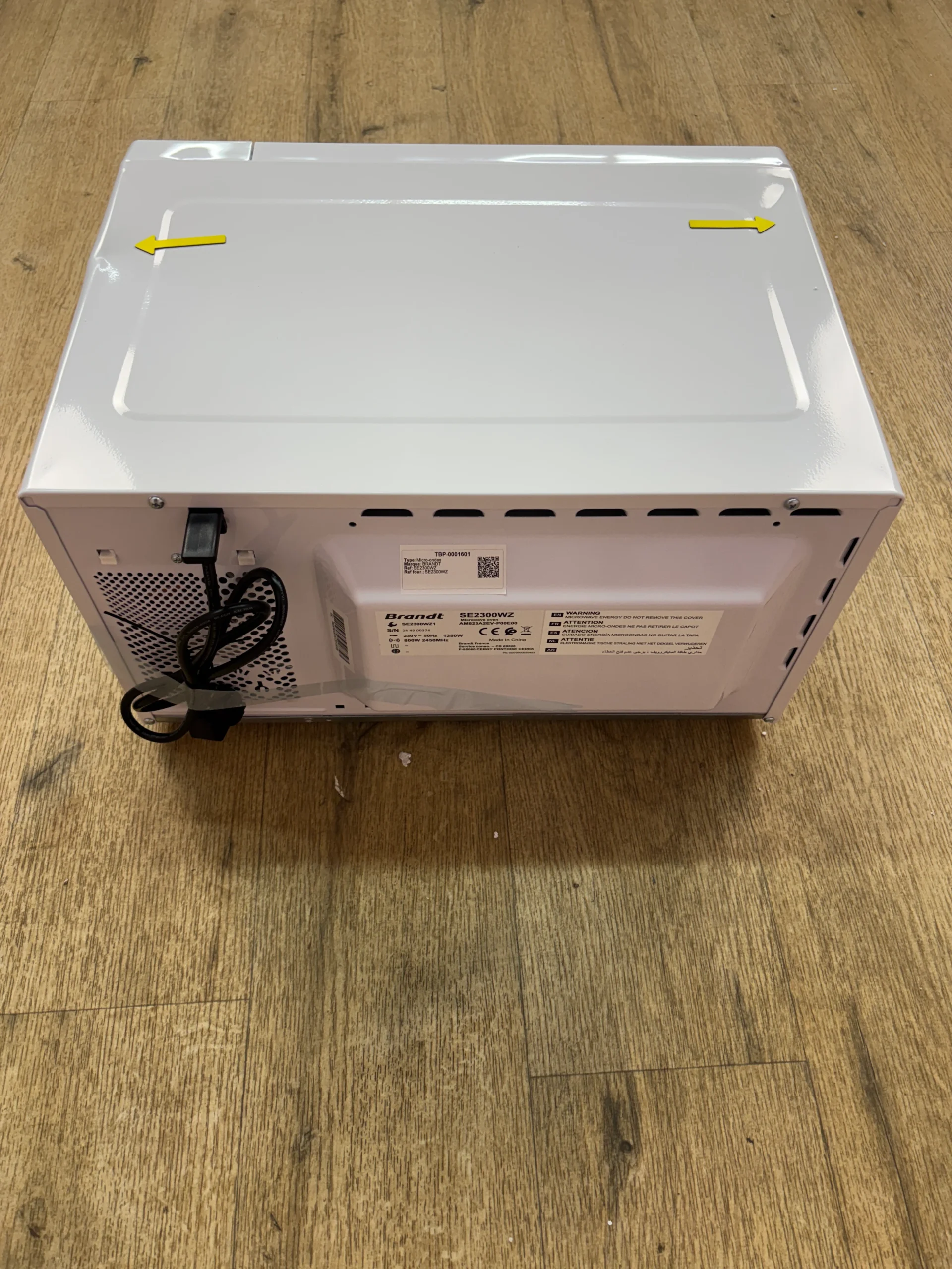 BRANDT | Micro-ondes SE2300WZ (103) – Image 4