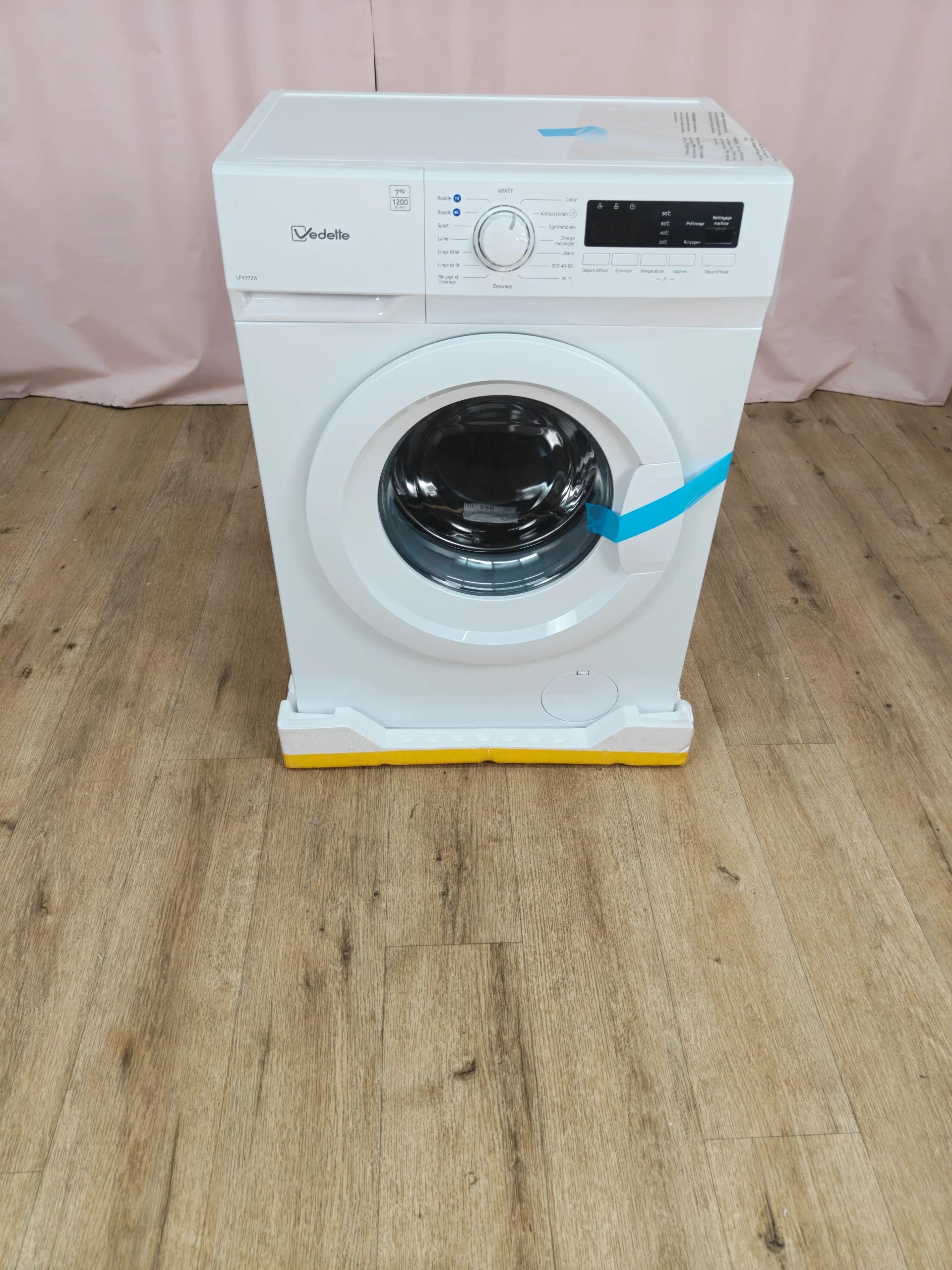 VEDETTE | Lave linge hublot 7 kg LFV372W
