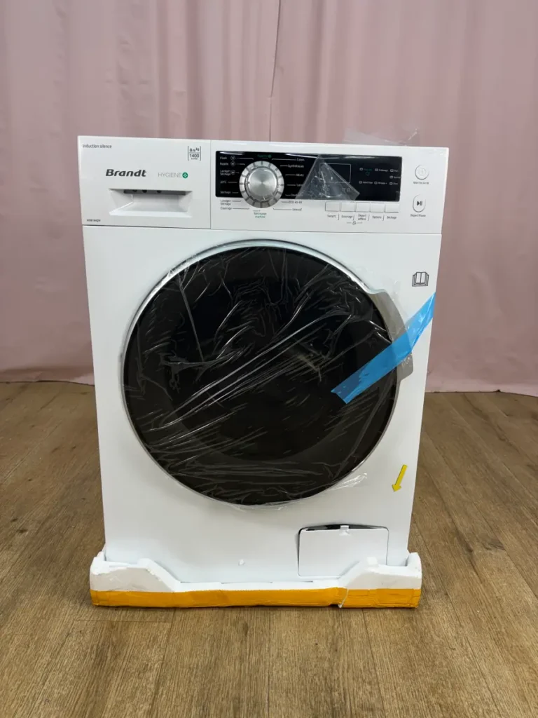 BRANDT | Lave linge séchant 8/6 kg WDB184QW