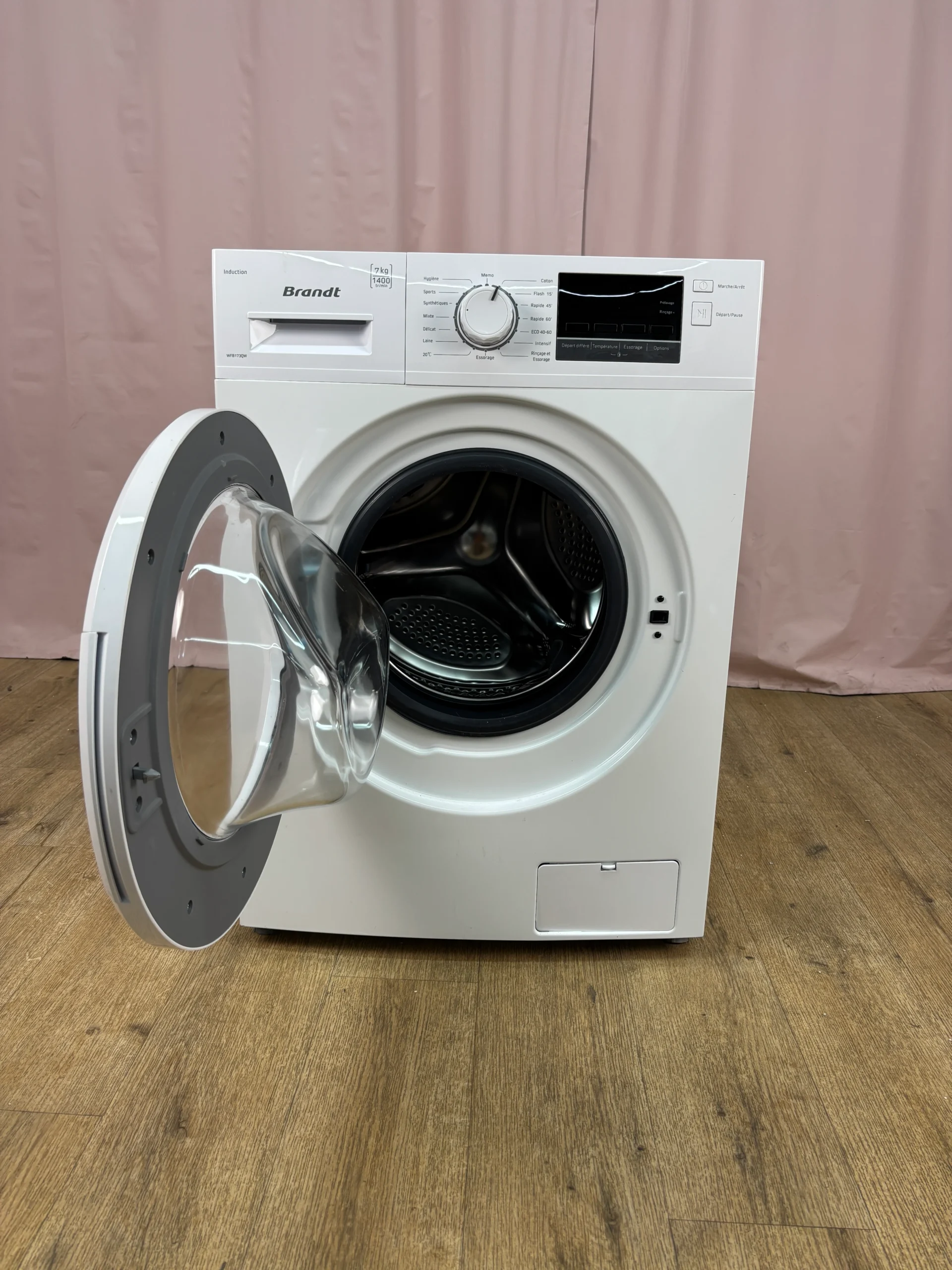 BRANDT | Lave linge hublot 7 kg WFB173QW – Image 2