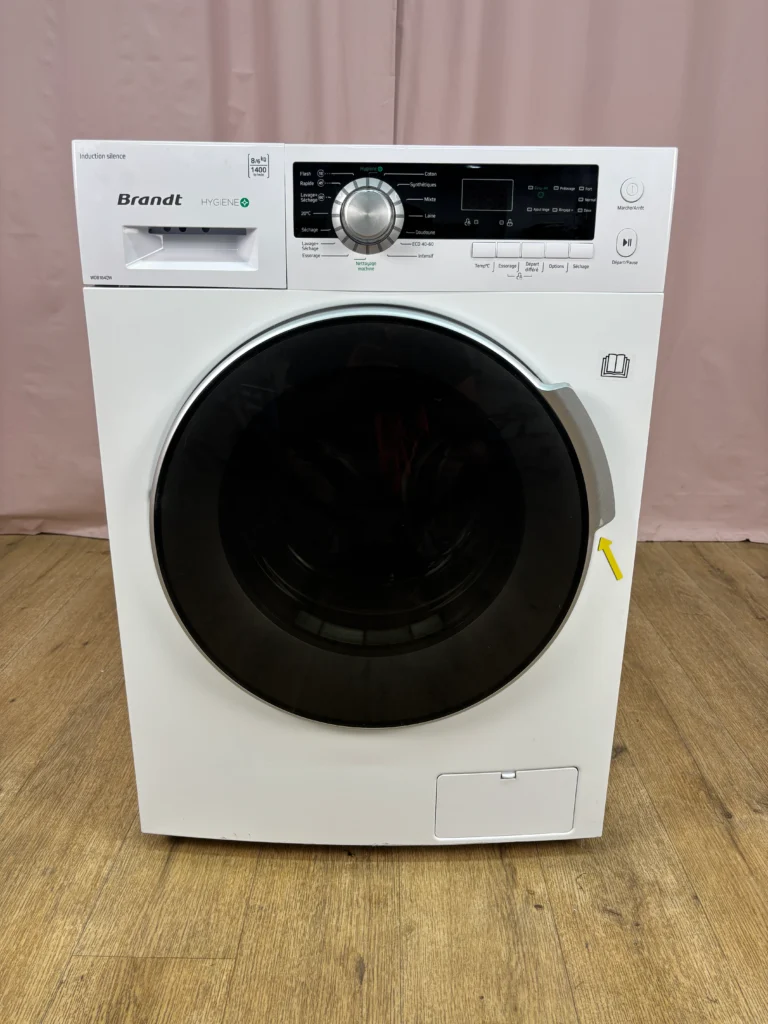 BRANDT | Lave linge séchant 8/6 kg WDB184QW