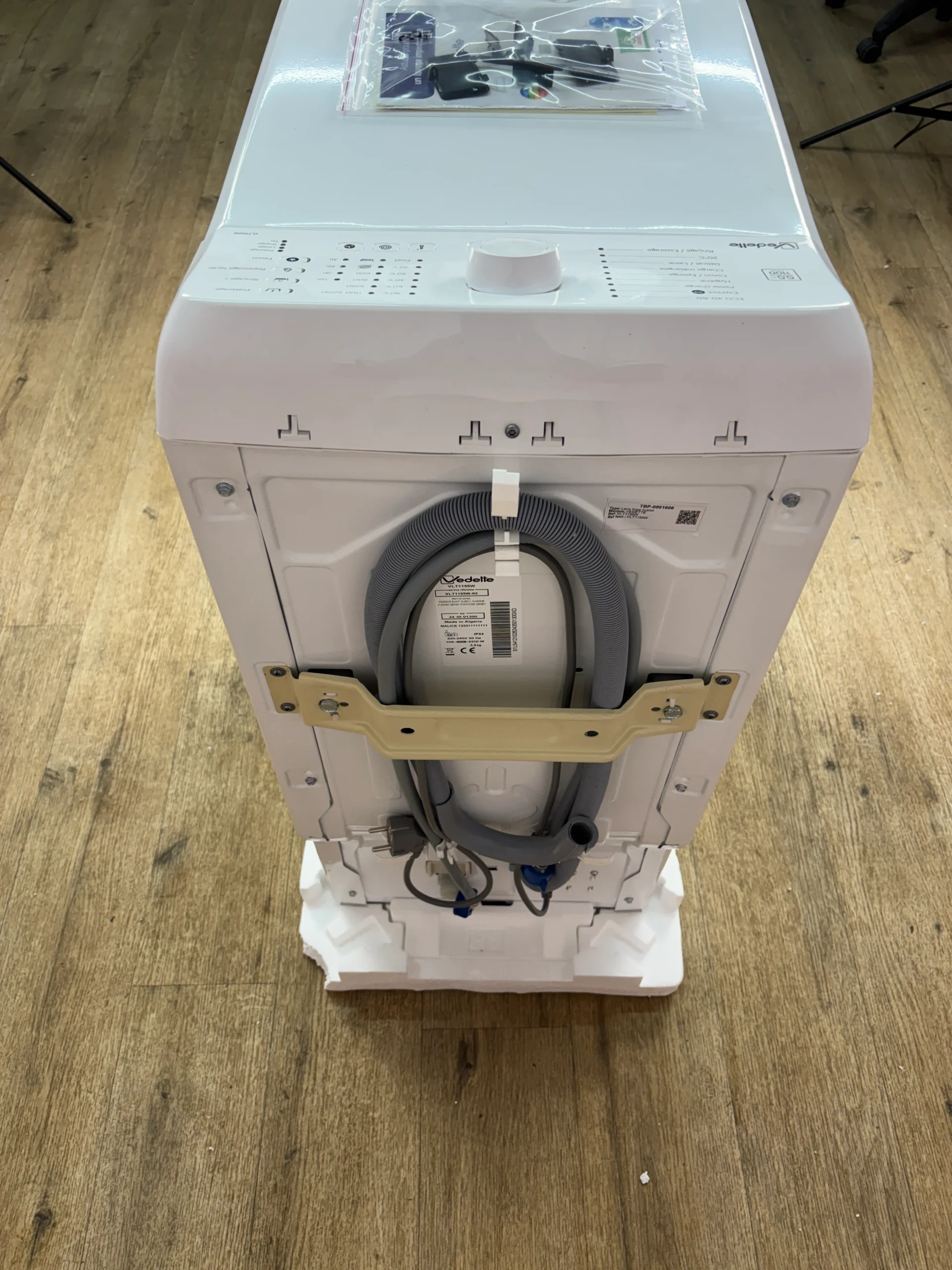 VEDETTE | Lave linge hublot 5,5 kg VLT1155W – Image 5