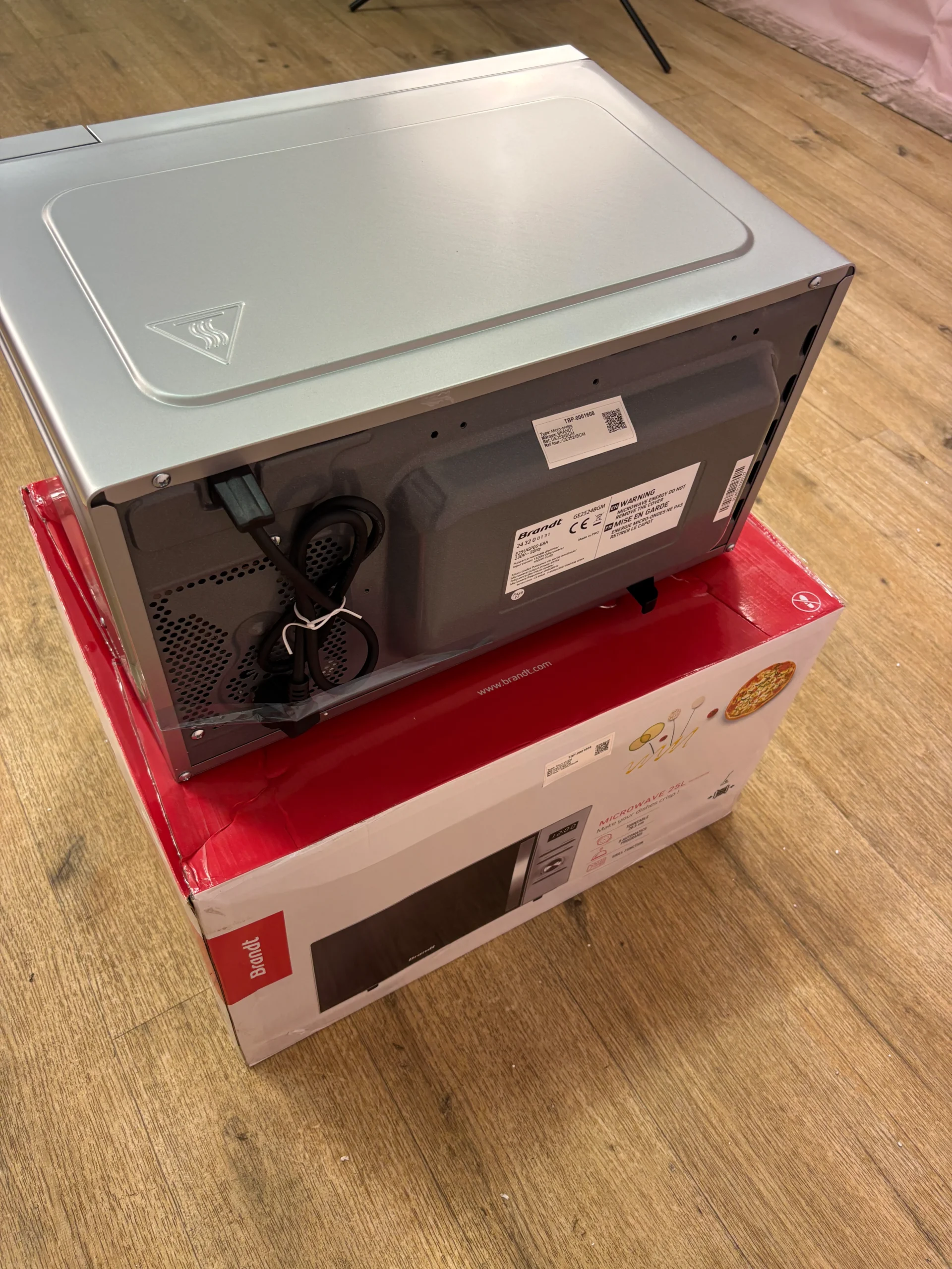 BRANDT | Micro-ondes 25 L GE2524BGM – Image 3