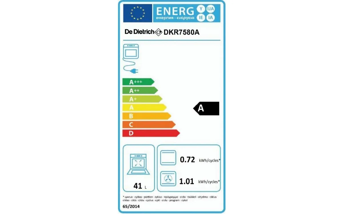DE DIETRICH | Four encastrable 41 L DKR7580A – Image 6