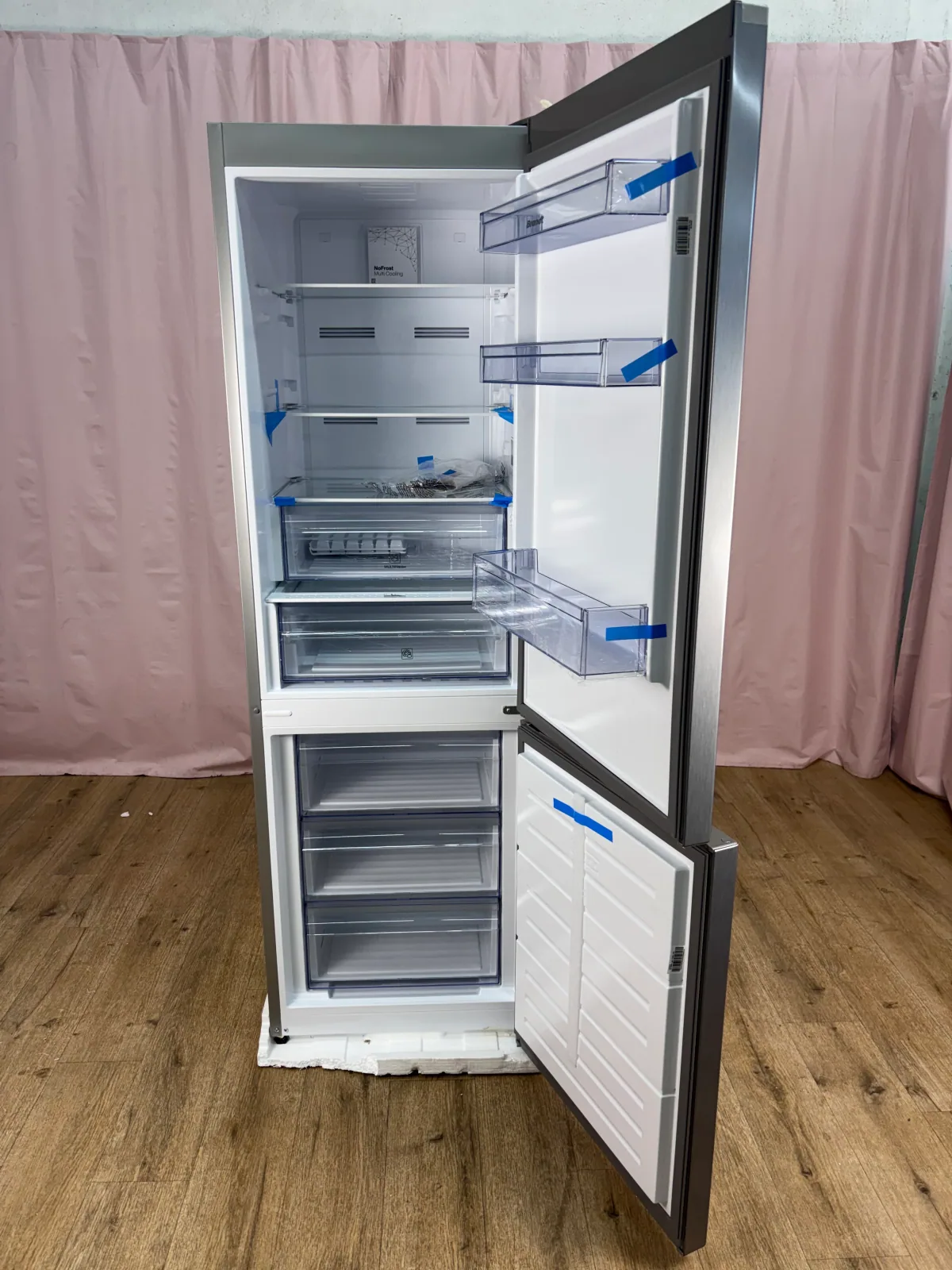 BRANDT | Réfrigérateur combiné 327 L BFC8566NX – Image 2