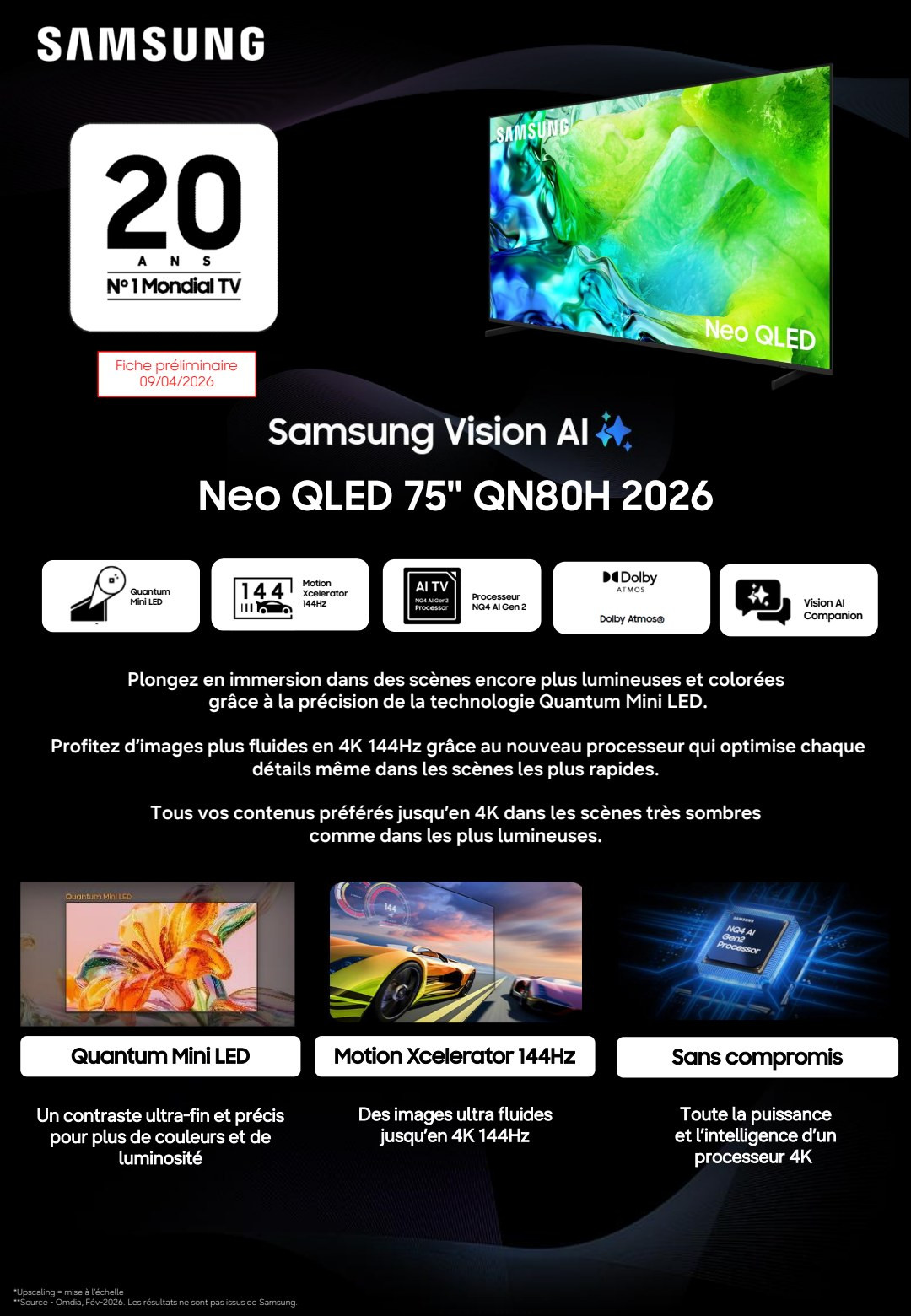 Fiche produit TQ75QN80H