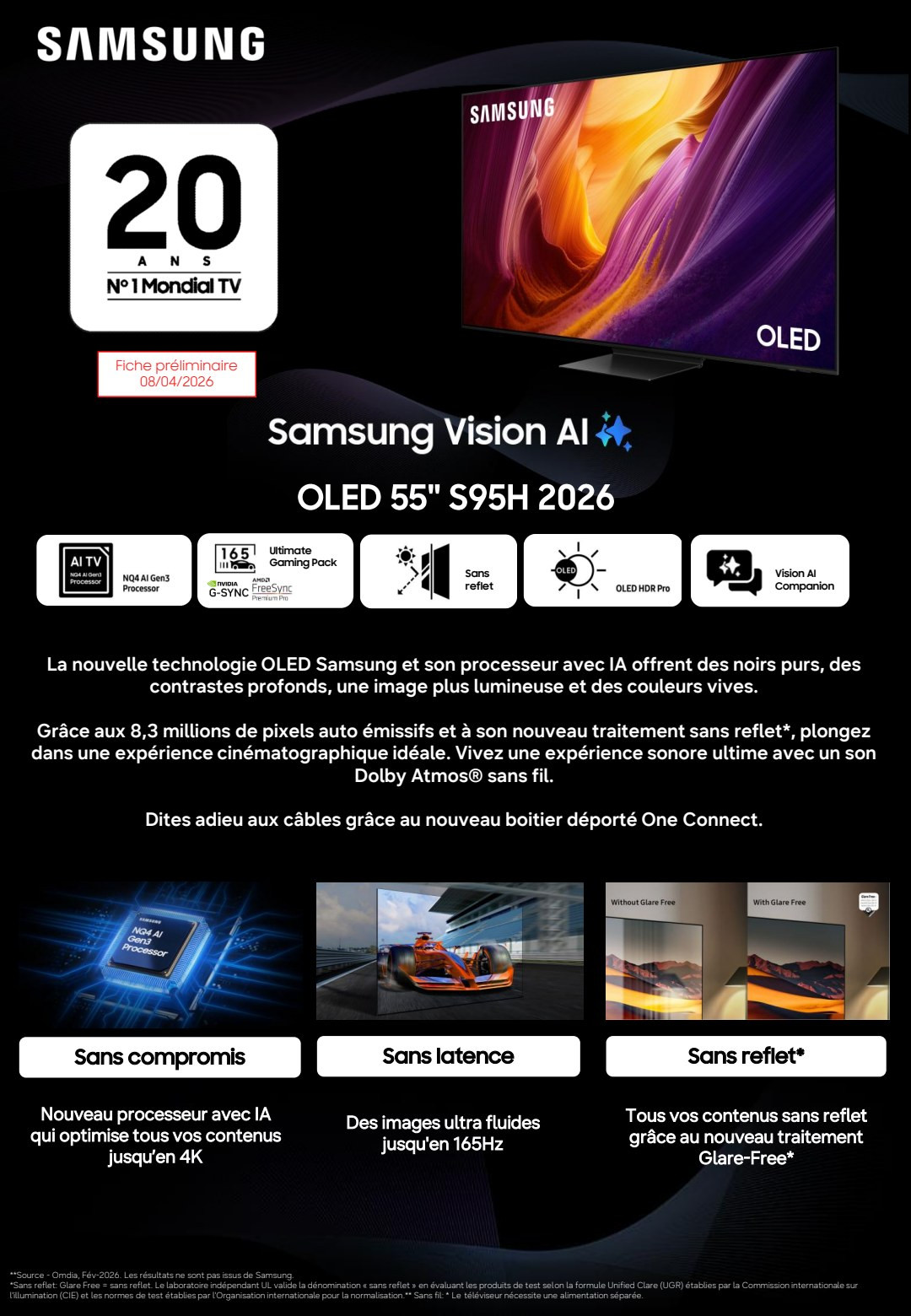Fiche produit TQ55S95H
