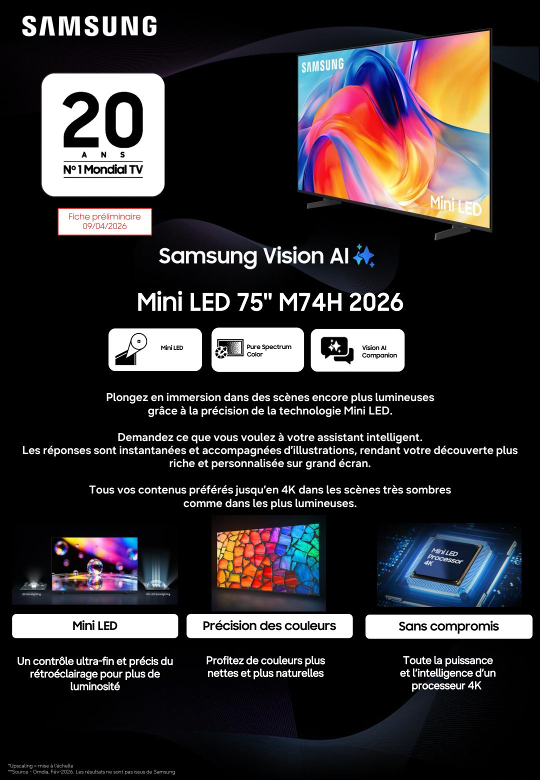 Fiche produit TU75M74H