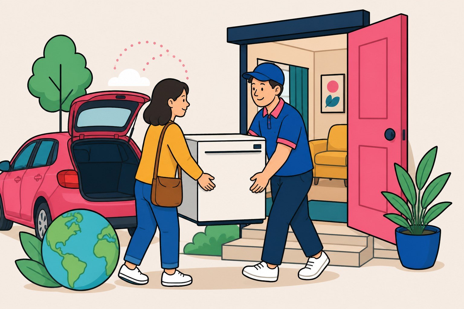 Seconde vie d’un appareil électroménager