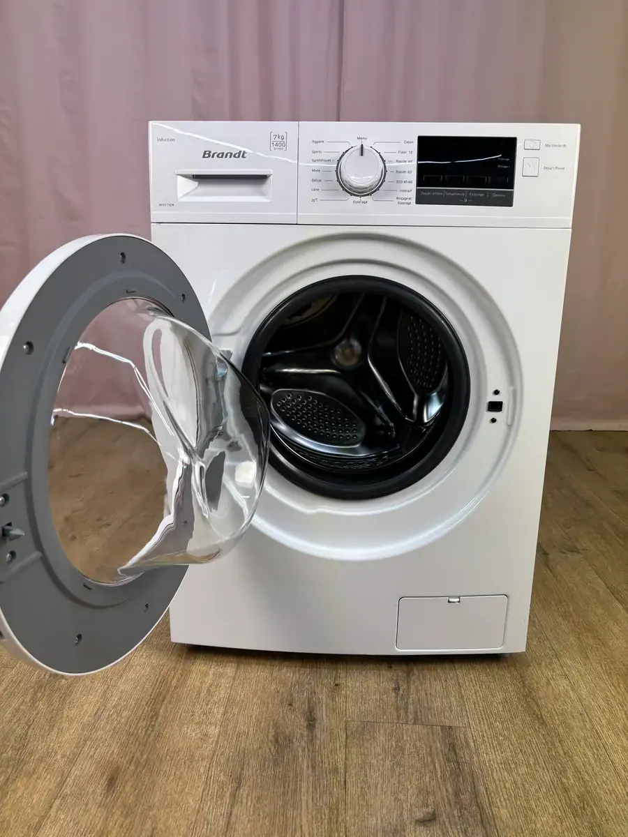 BRANDT | Lave linge hublot 7 kg WFB173QW – Image 2
