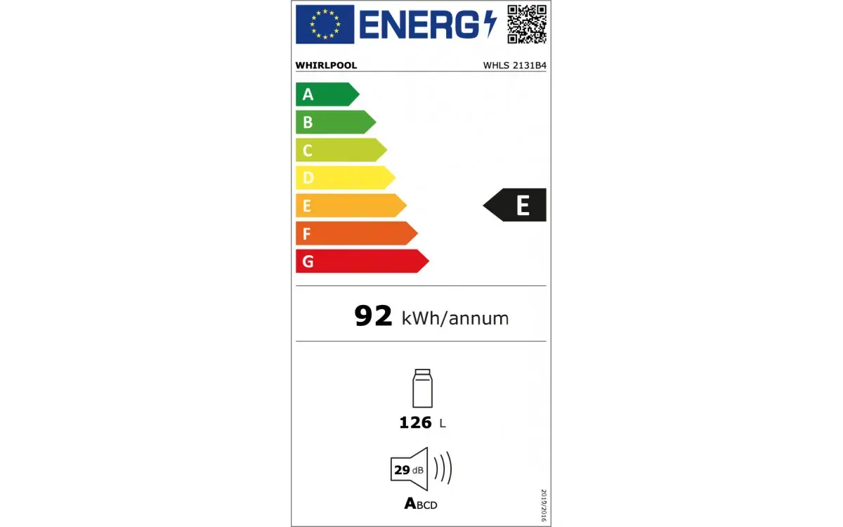 WHIRLPOOL | Réfrigérateur encastrable 126 L WHLS2131 – Image 6