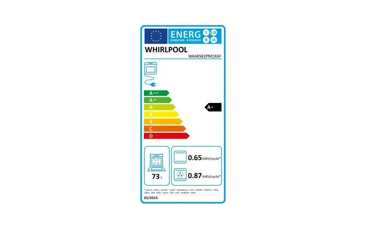WHIRLPOOL | Four encastrable 73 L WAI4IS82PM1XAF – Image 6